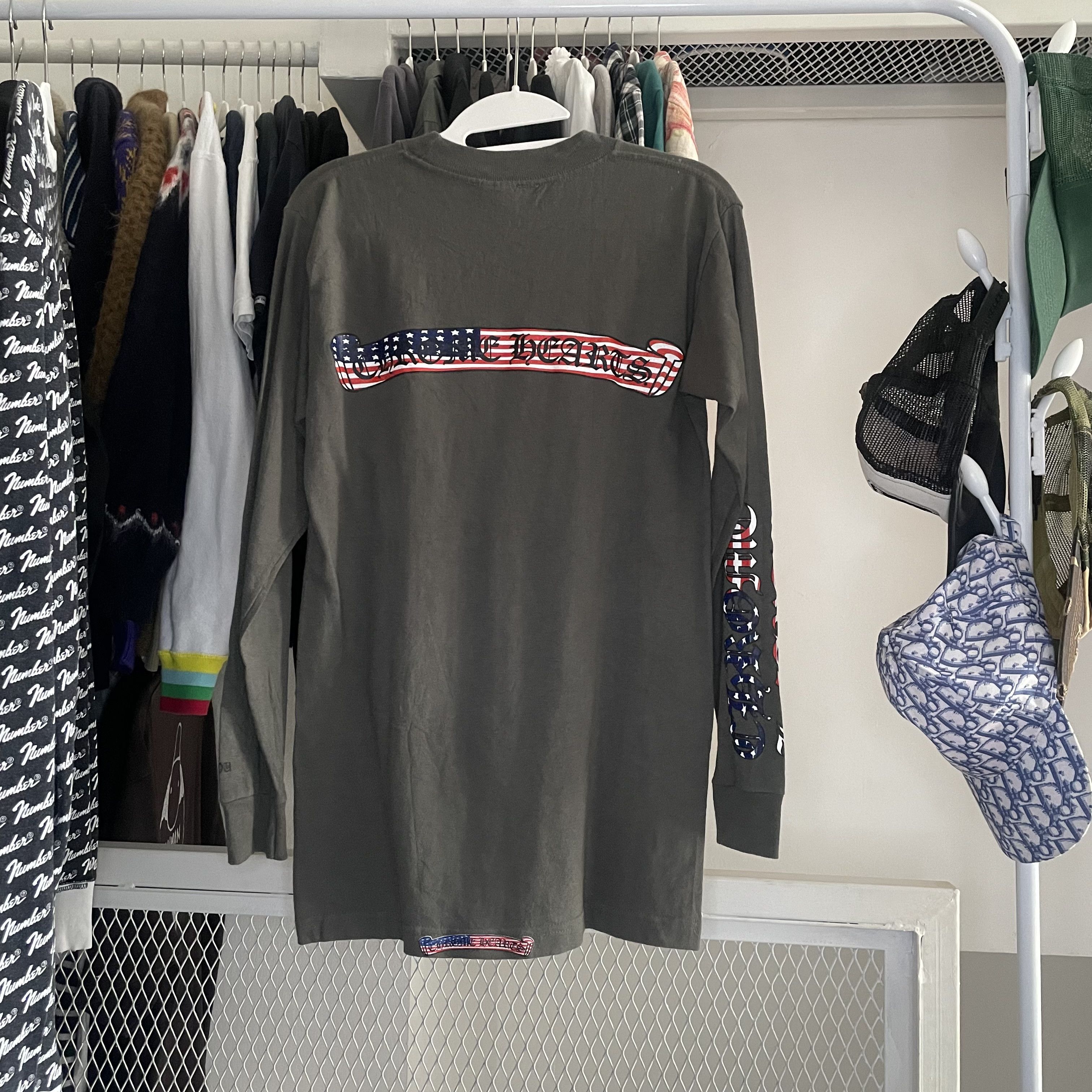 Chrome Hearts Vintage Chrome Hearts Longsleeve Size US S / EU 44-46 / 1 - 1 Thumbnail