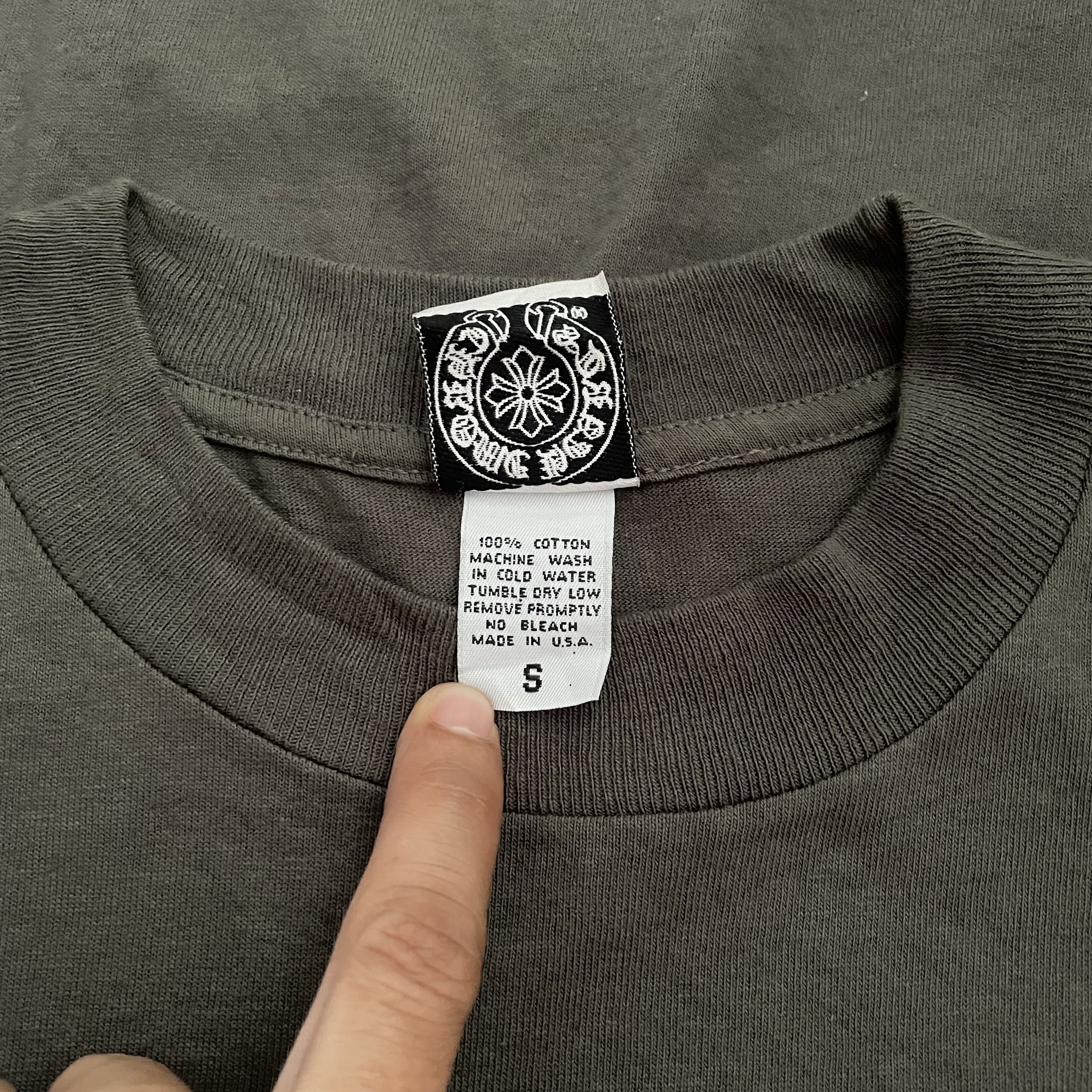 Chrome Hearts Vintage Chrome Hearts Longsleeve Size US S / EU 44-46 / 1 - 6 Thumbnail