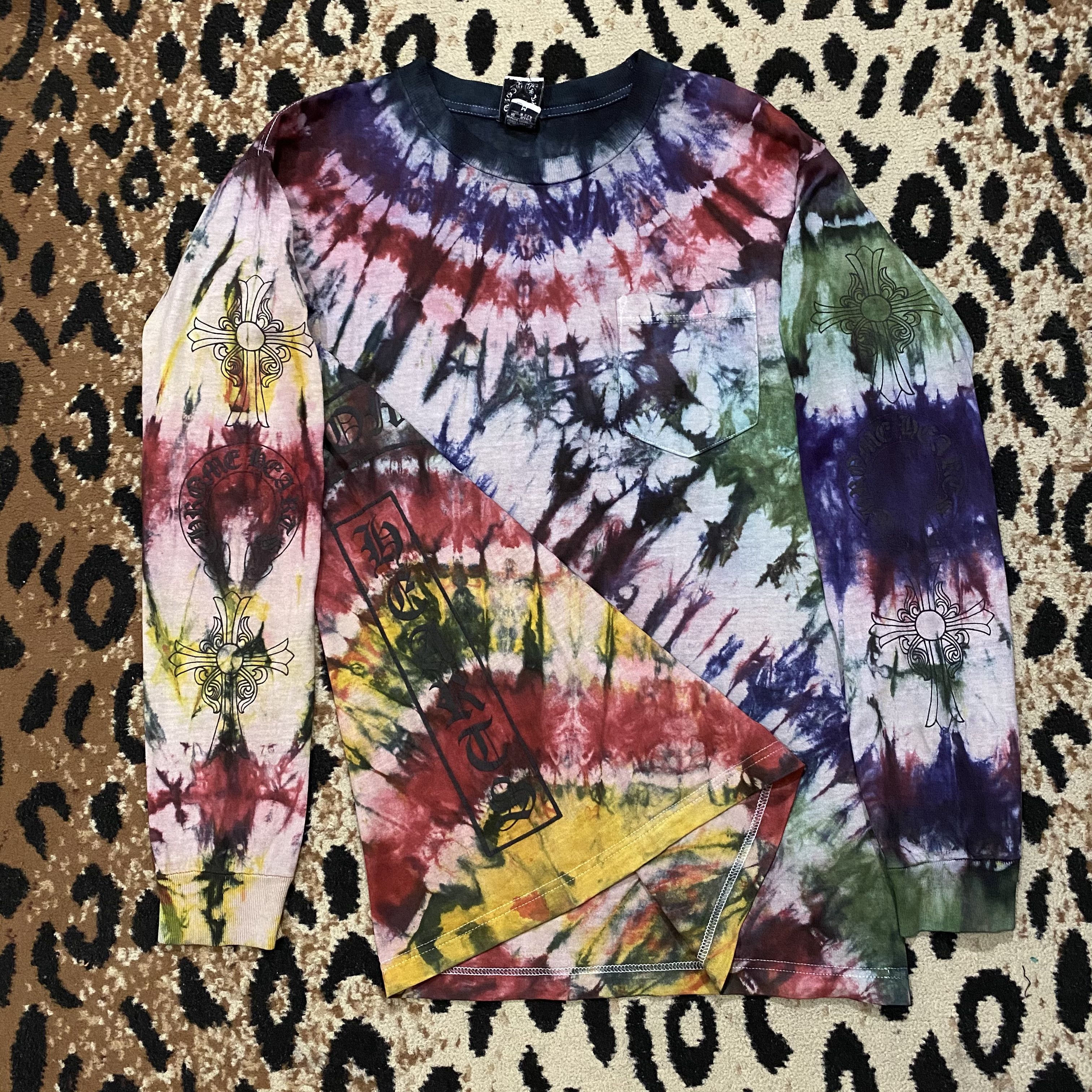 Chrome Hearts Chrome Hearts Custom Tie Dye Longsleeve Size US M / EU 48-50 / 2 - 2 Thumbnail