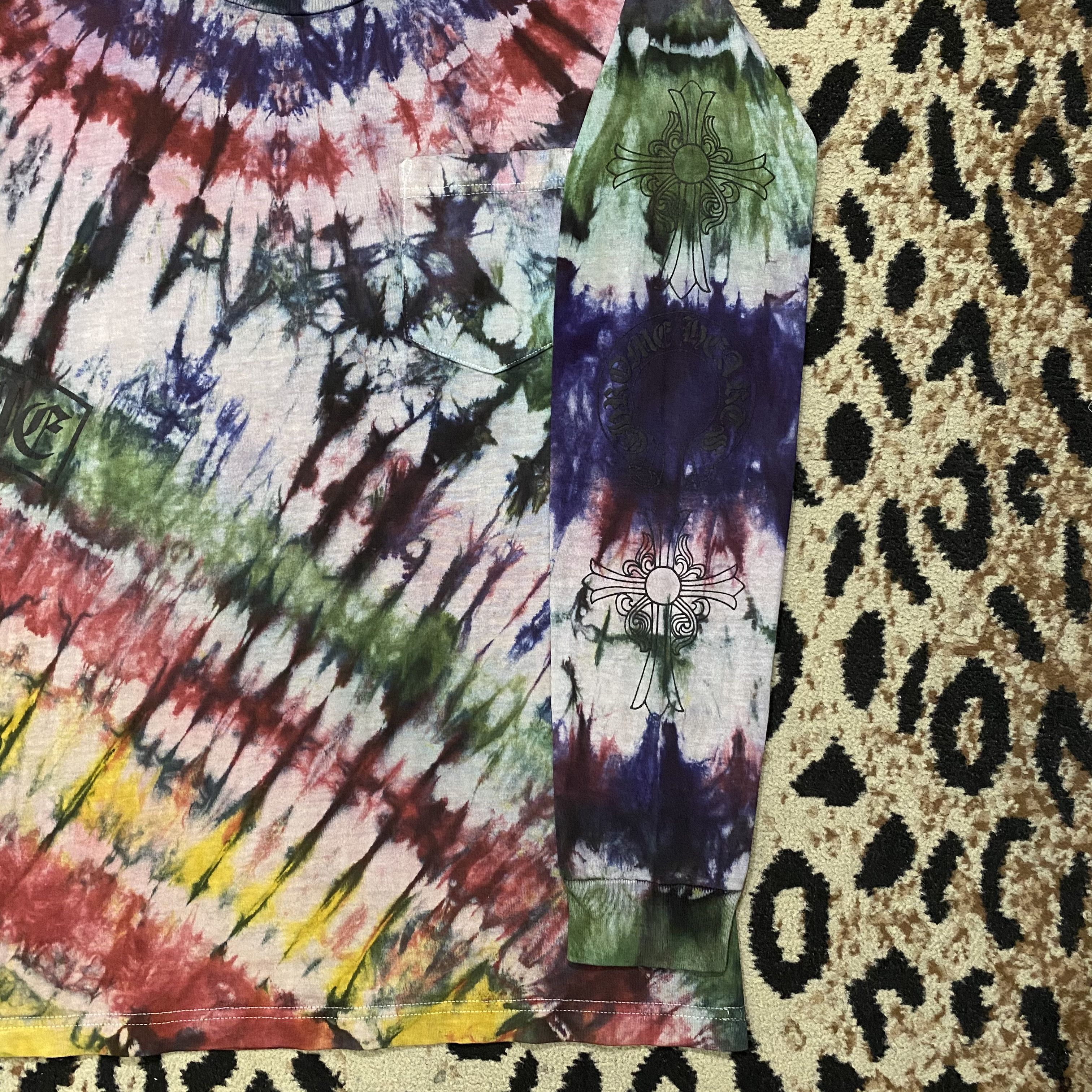Chrome Hearts Chrome Hearts Custom Tie Dye Longsleeve Size US M / EU 48-50 / 2 - 3 Thumbnail