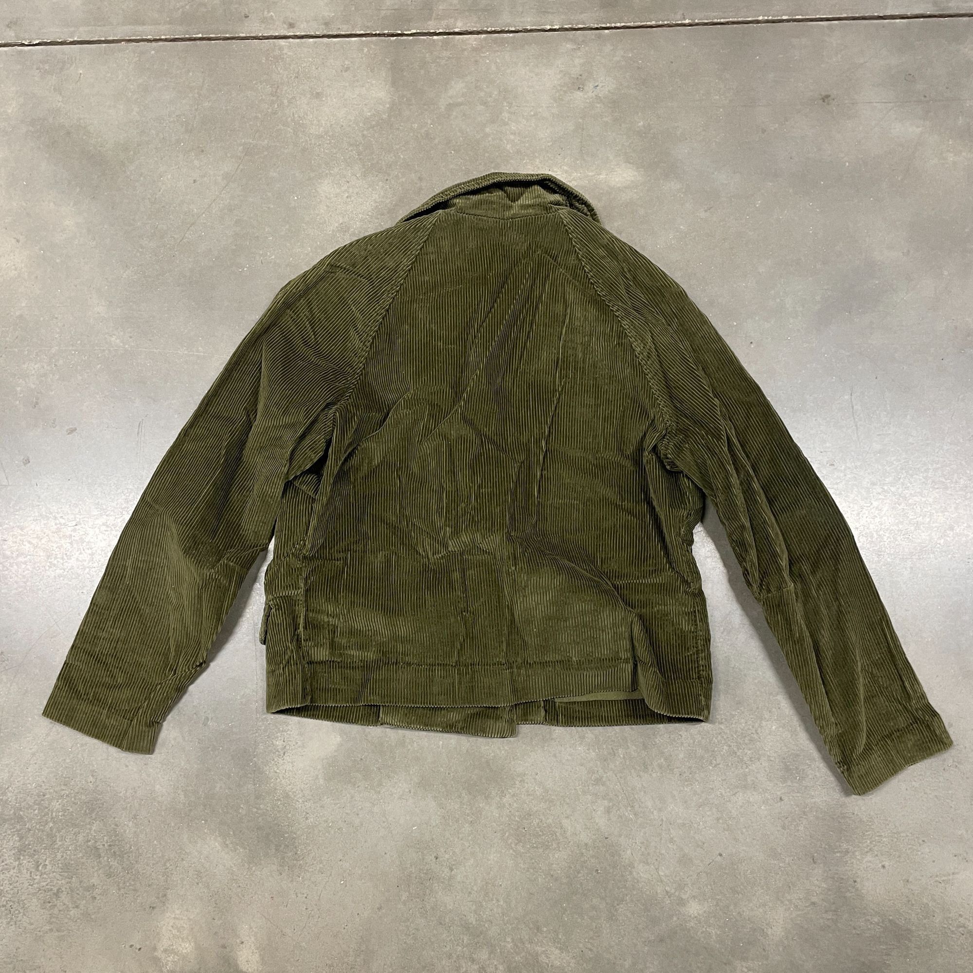 Vintage 60s VTG Green/Brown White Stag Corduroy Double Breasted Blaz Size XL / US 12-14 / IT 48-50 - 10 Thumbnail