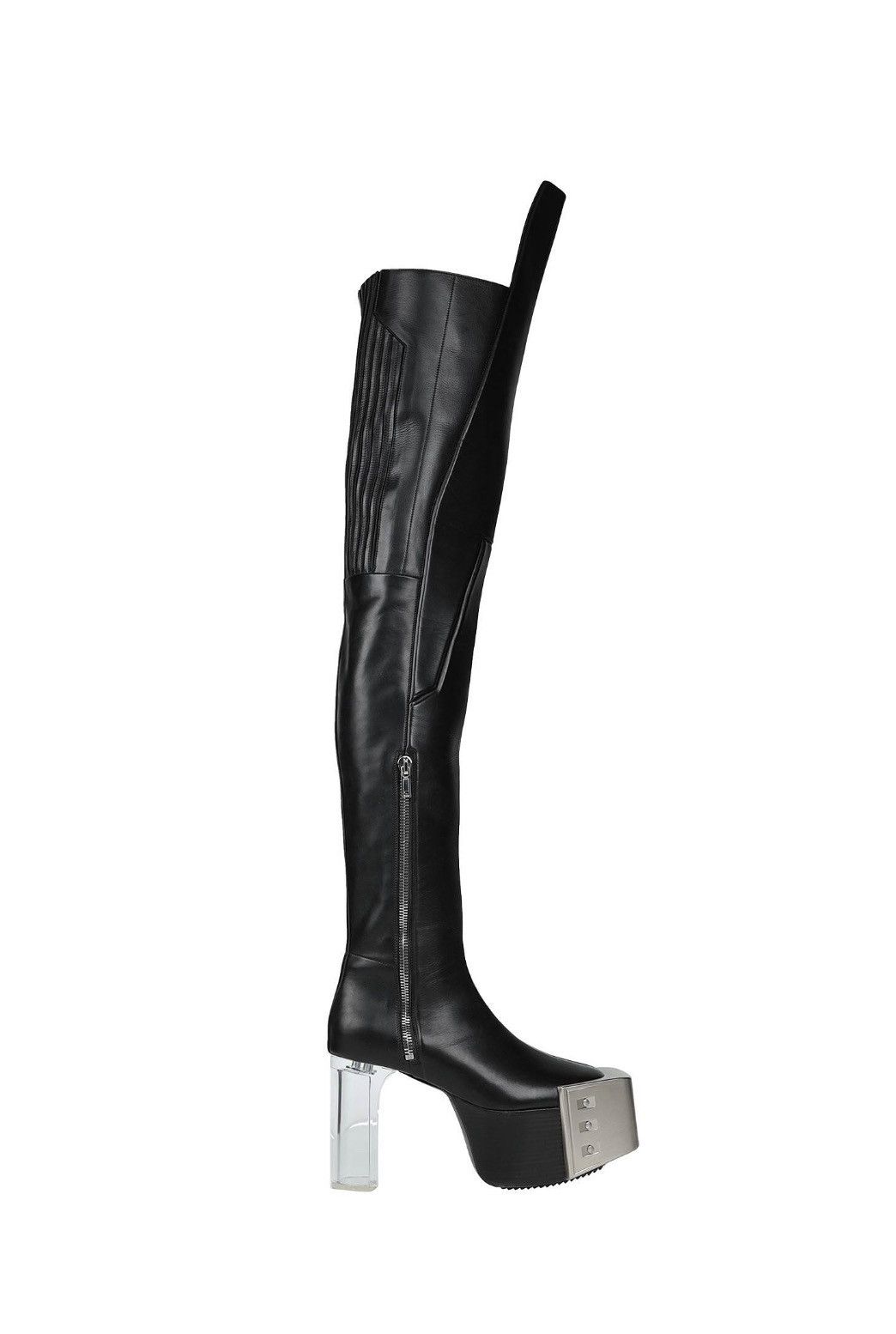image of Rick Owens First Gen Shield Bevel Boots! Eu43 in Black, Men's (Size 10)