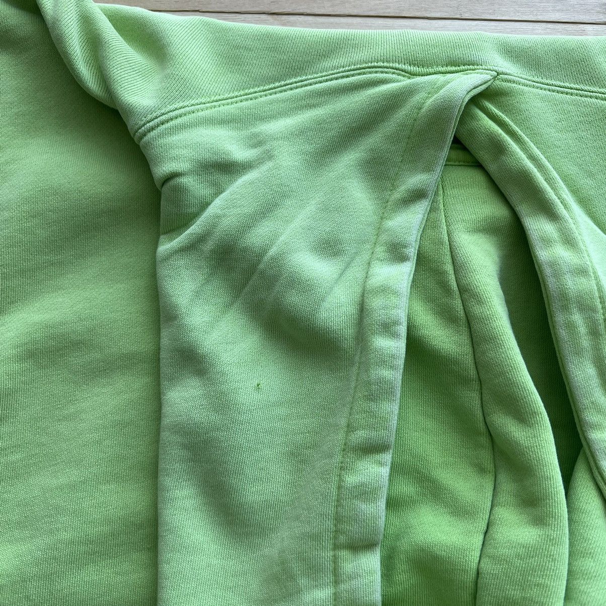 Ovadia & Sons Ovadia & Sons Skeleton Hoodie Large Neon Green Hooded Fleece Size US L / EU 52-54 / 3 - 7 Thumbnail