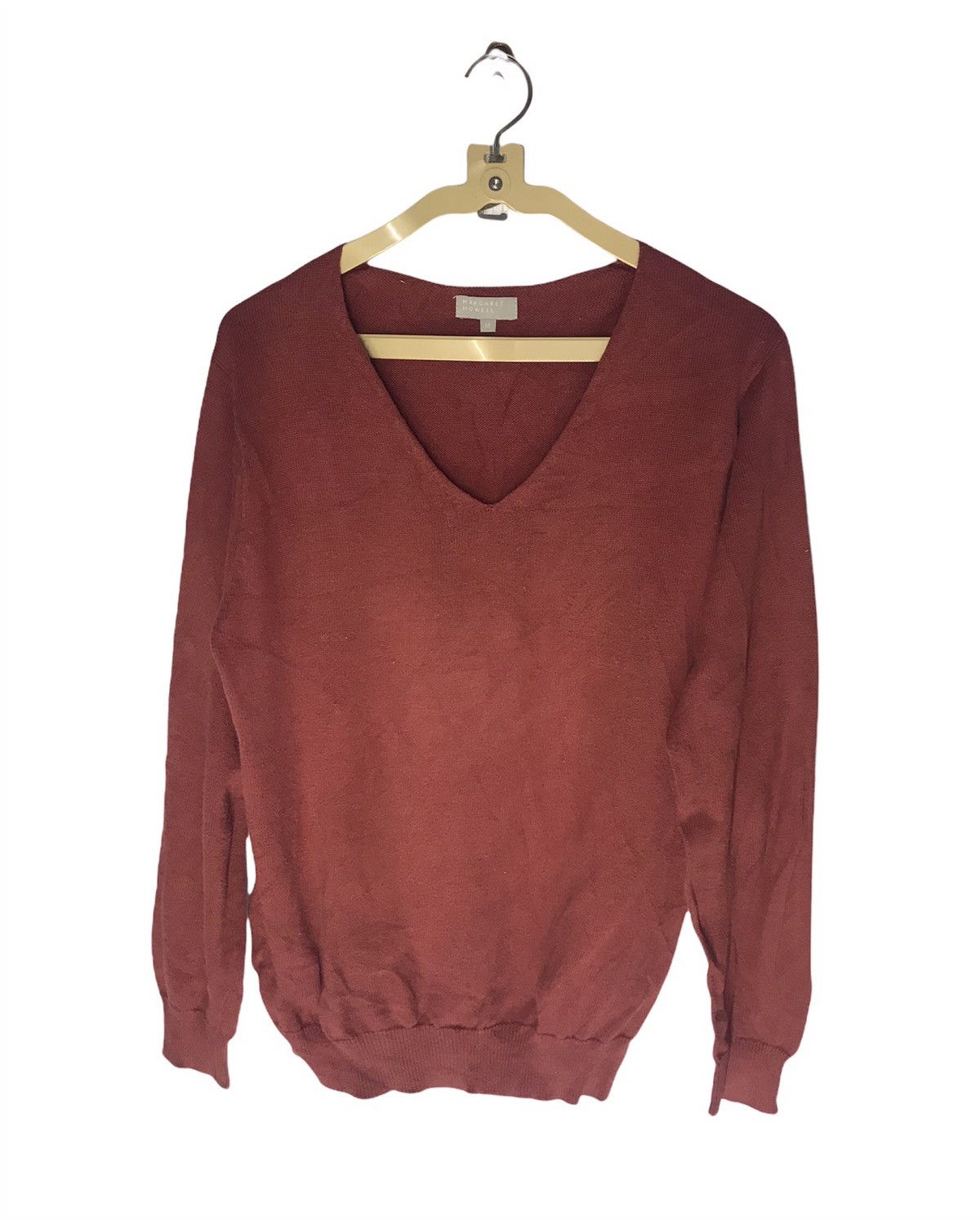 Designer × Margaret Howell Margaret Howell knit sweatshirt vneck Size US M / EU 48-50 / 2 - 1 Thumbnail