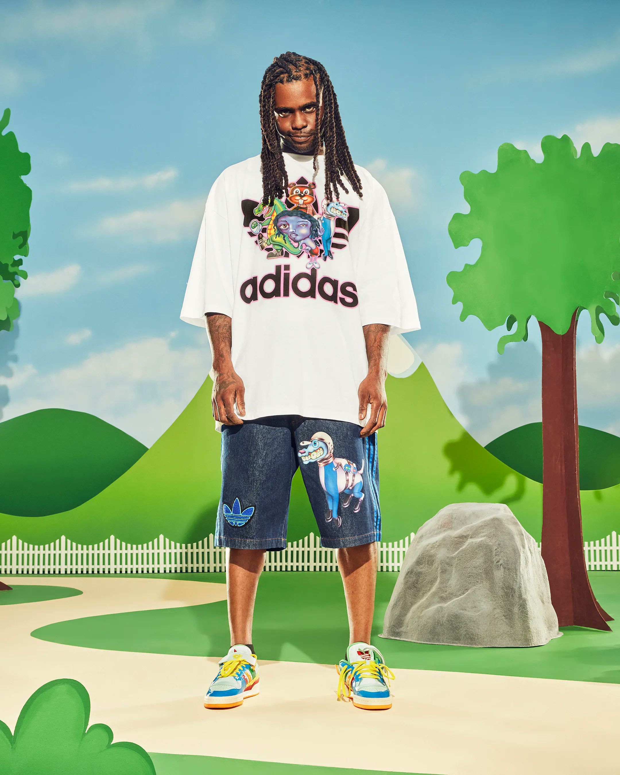 Adidas Kerwin Frost GRAPHIC TEE Size US M / EU 48-50 / 2 - 7 Thumbnail