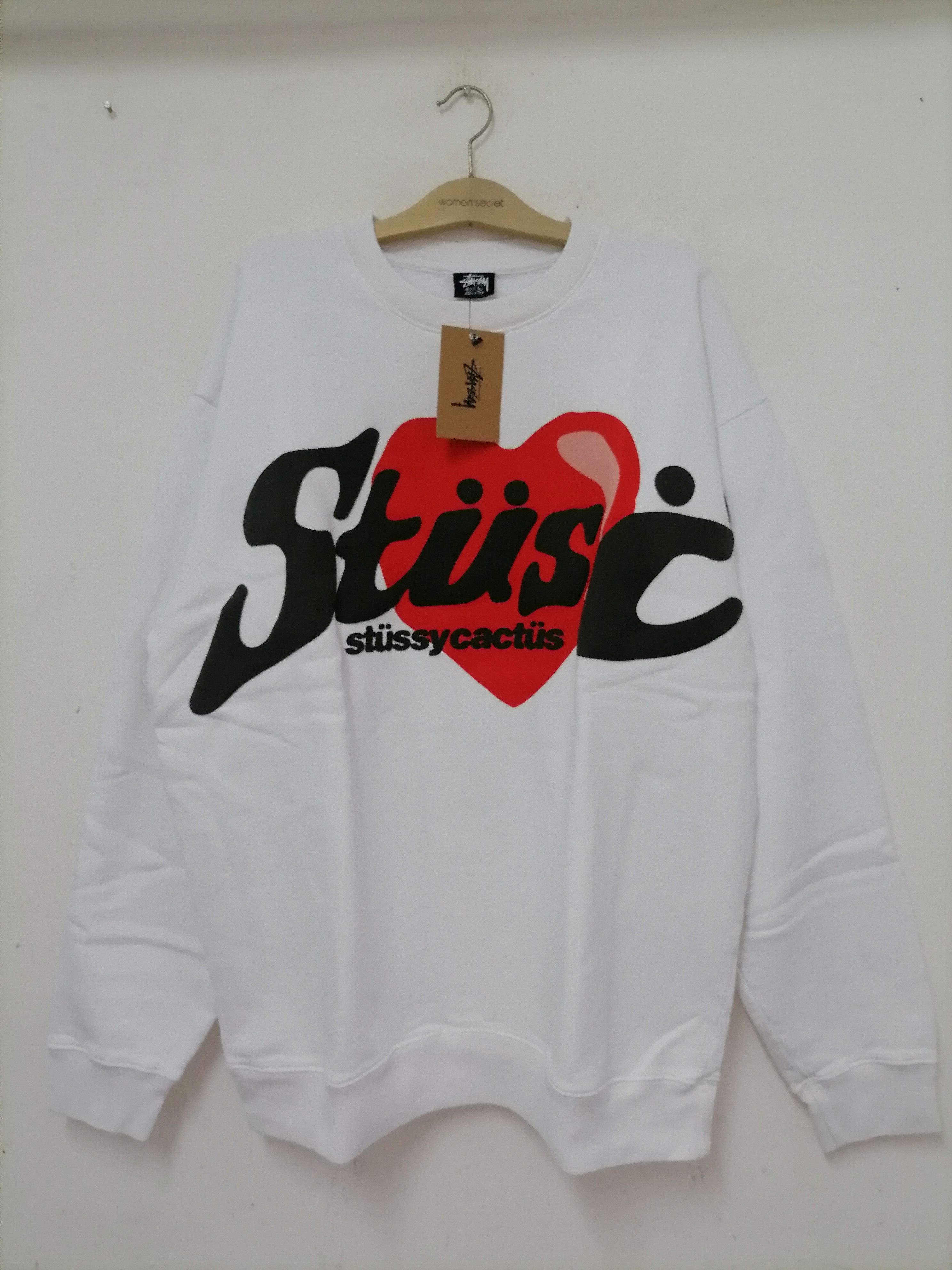 Cactus Plant Flea Market × Stussy Cactus Plant Flea Market X Stussy Sweatshirt Size US XL / EU 56 / 4 - 2 Thumbnail