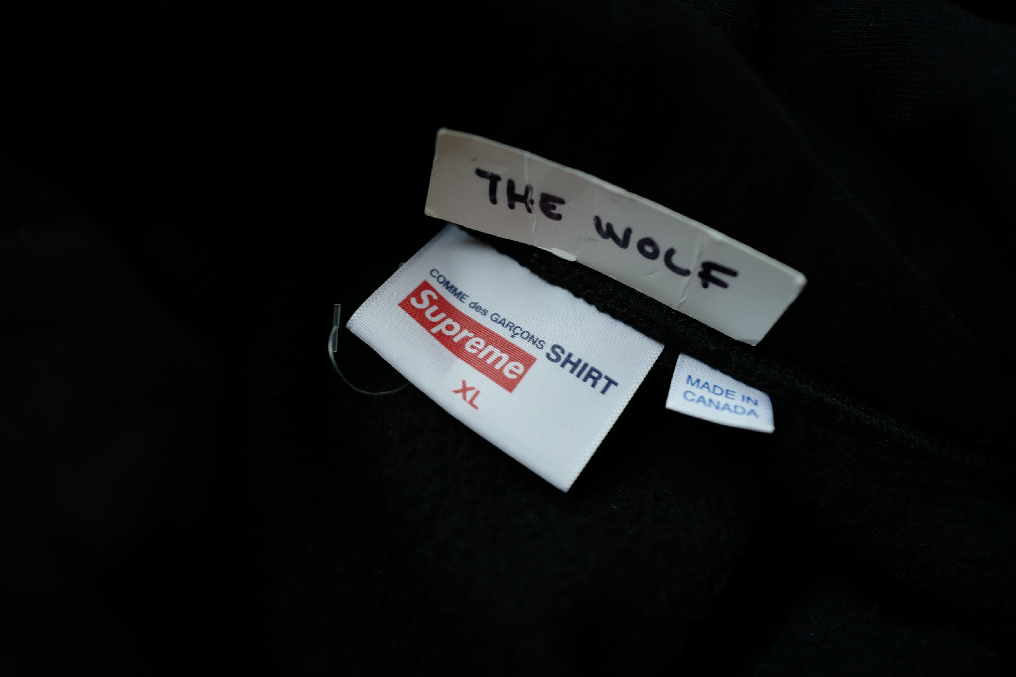 Supreme S/S 2017 Comme des Garcons SHIRT Box Logo Hoodie Size US XL / EU 56 / 4 - 4 Thumbnail