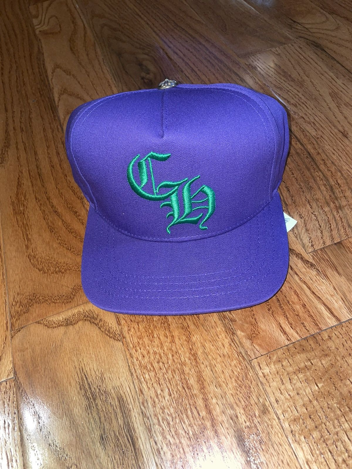 Chrome Hearts Chrome Hearts Purple/Green BaseBall Hat | Grailed