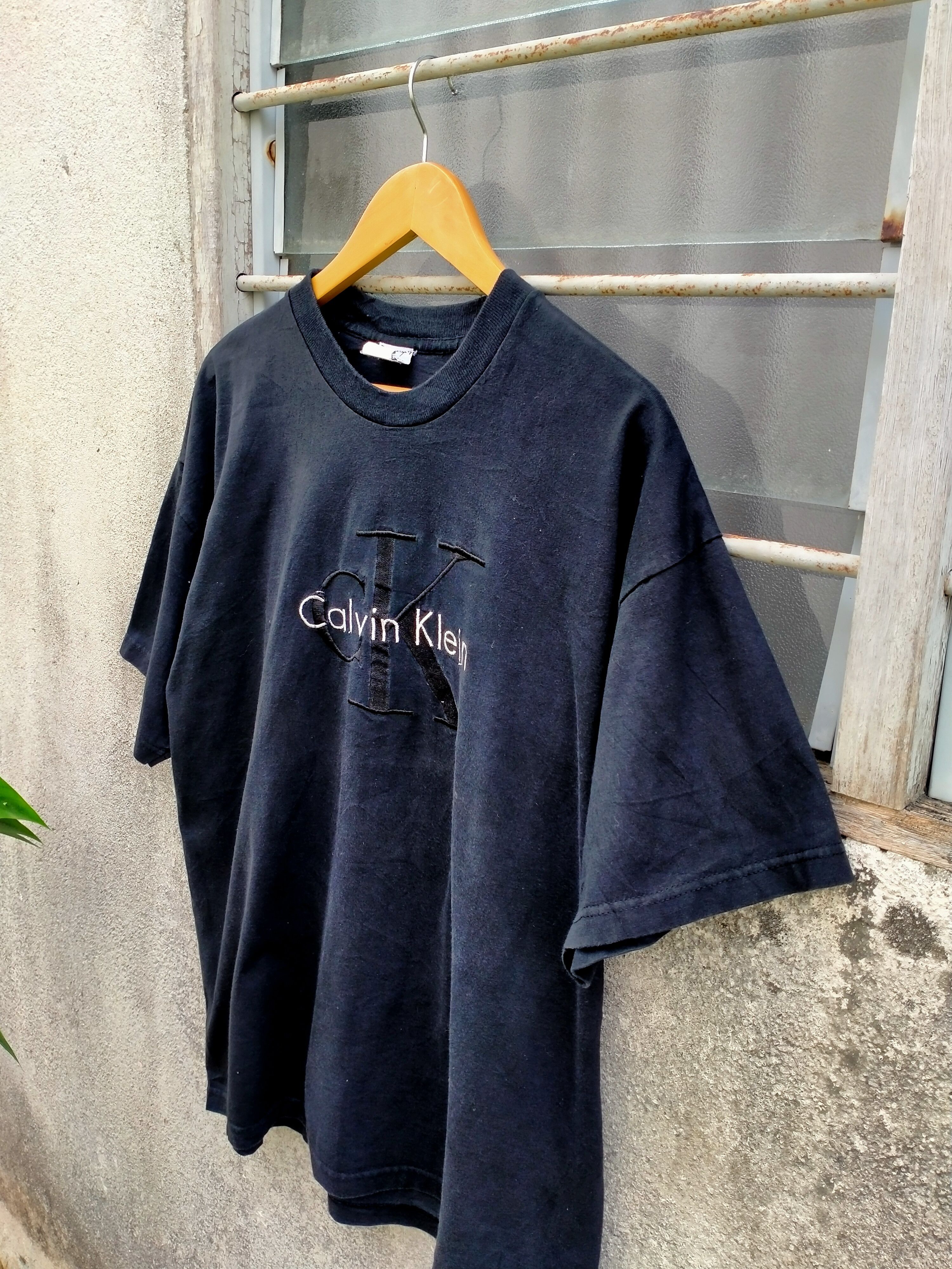 Calvin Klein × Vintage ⚡️Steals⚡️ Calvin Klein Big Logo Embroidery Size US XL / EU 56 / 4 - 3 Thumbnail