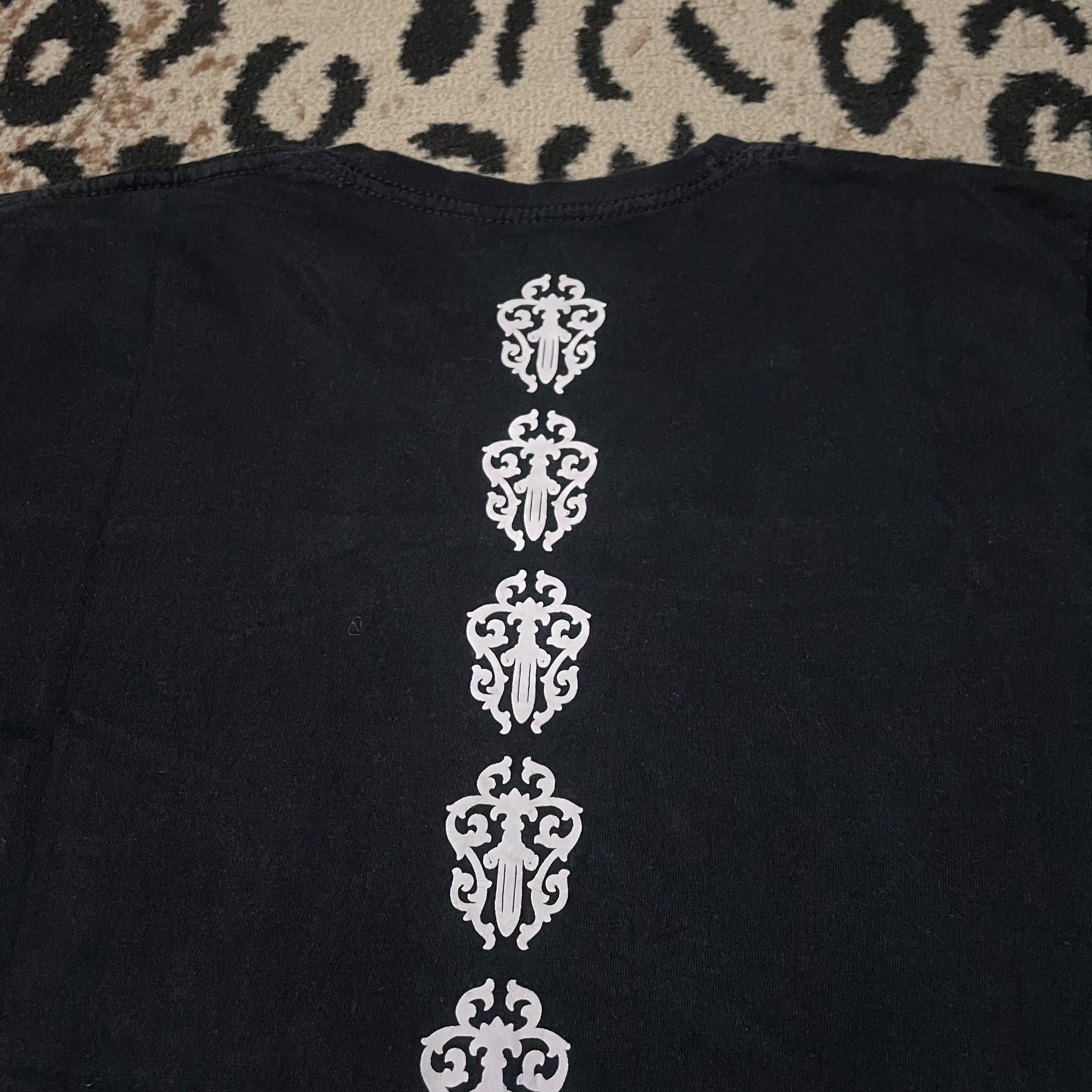 Chrome Hearts Chrome Hearts Dagger Tee Size US S / EU 44-46 / 1 - 2 Thumbnail
