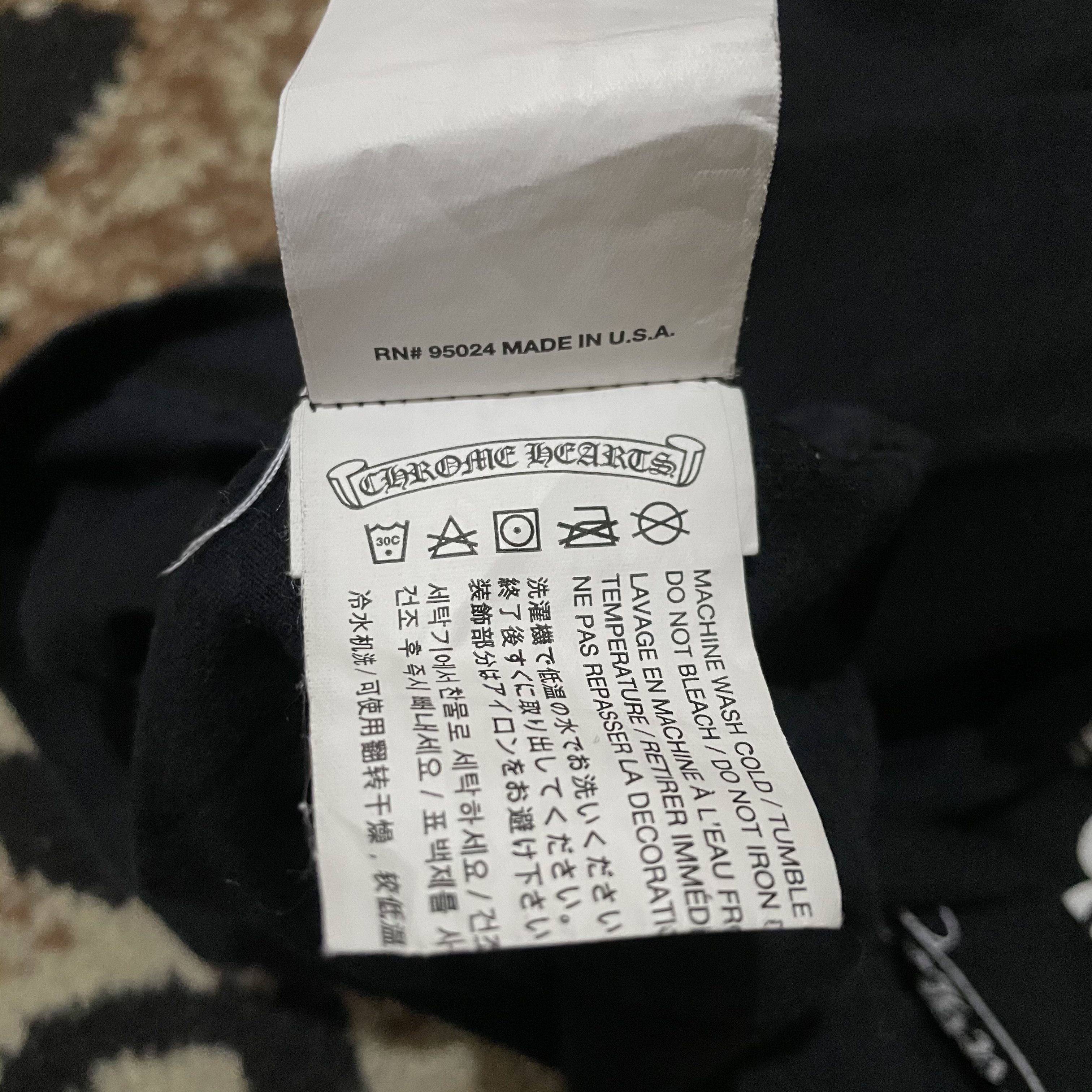Chrome Hearts Chrome Hearts Dagger Tee Size US S / EU 44-46 / 1 - 7 Thumbnail