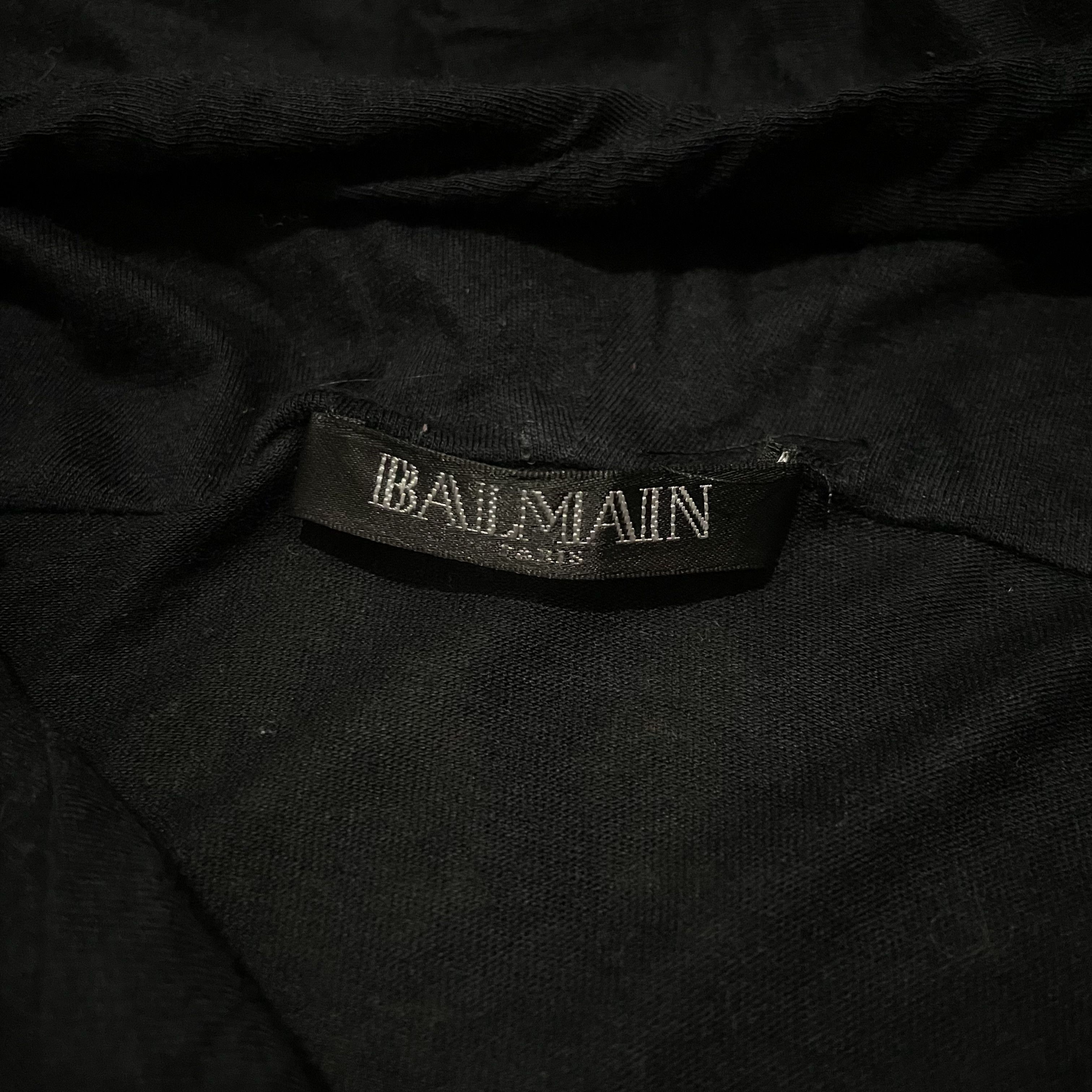 Balmain Balmain Longsleeve With Hoodie Size US M / EU 48-50 / 2 - 8 Thumbnail