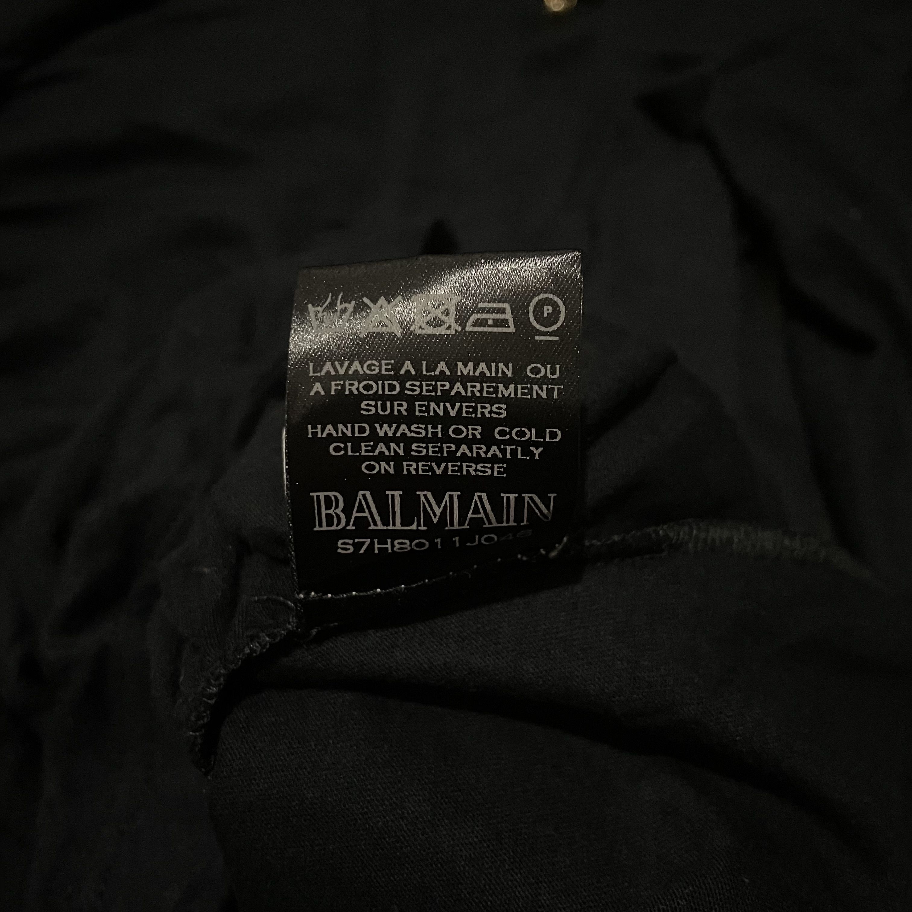 Balmain Balmain Longsleeve With Hoodie Size US M / EU 48-50 / 2 - 7 Thumbnail
