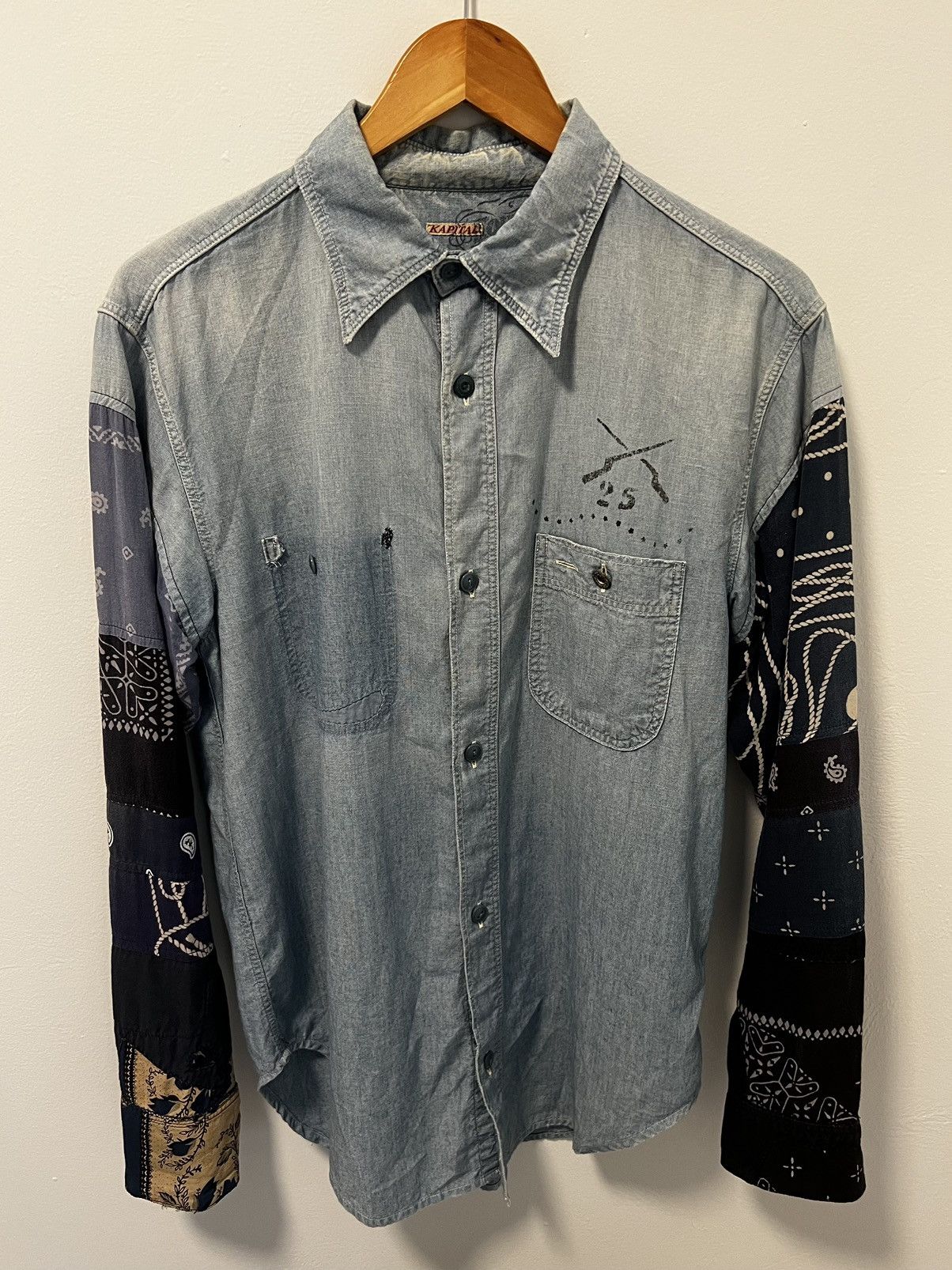 Kapital × Kapital Kountry Patchwork Button Down Size US M / EU 48-50 / 2 - 1 Thumbnail
