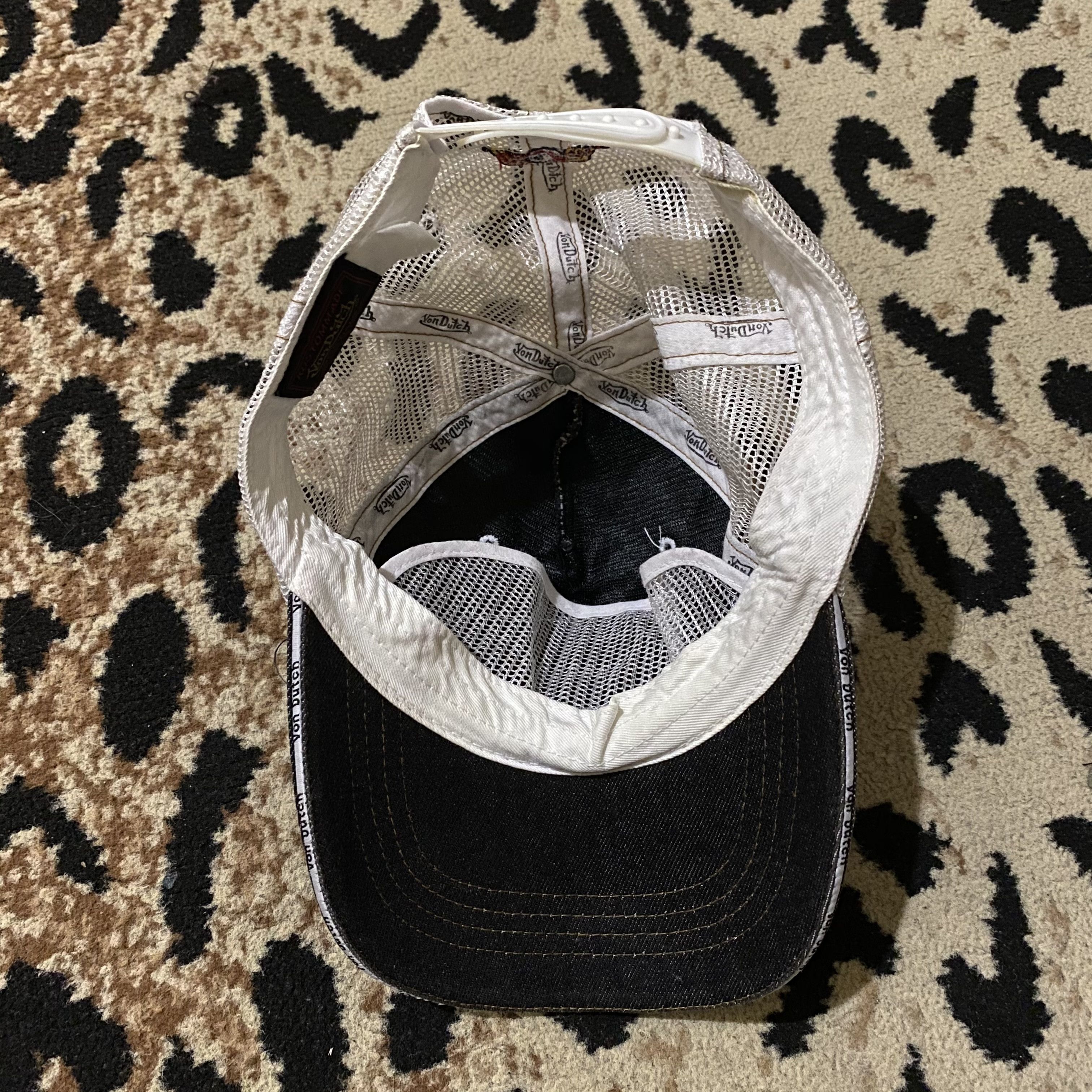 Von Dutch Von Dutch Trucker Hat Denim Size ONE SIZE - 3 Thumbnail