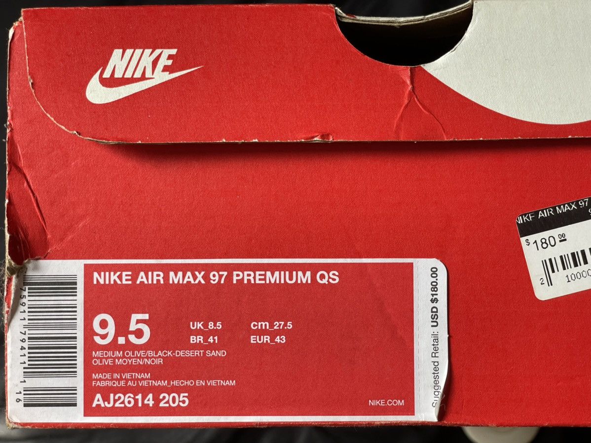Nike Air Max 97 USA Country Camo 2017 Size US 9.5 / EU 42-43 - 6 Thumbnail