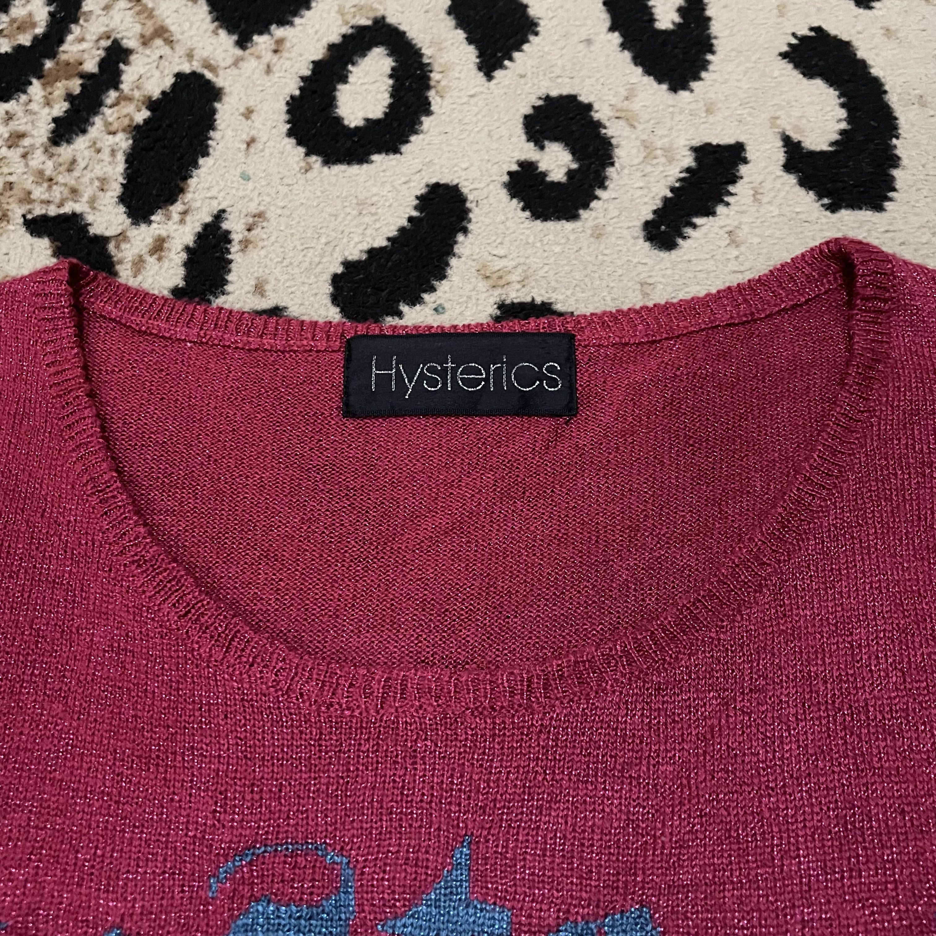 Hysteric Glamour Hysteric Glamour Knitwear Tee Size US S / EU 44-46 / 1 - 2 Thumbnail