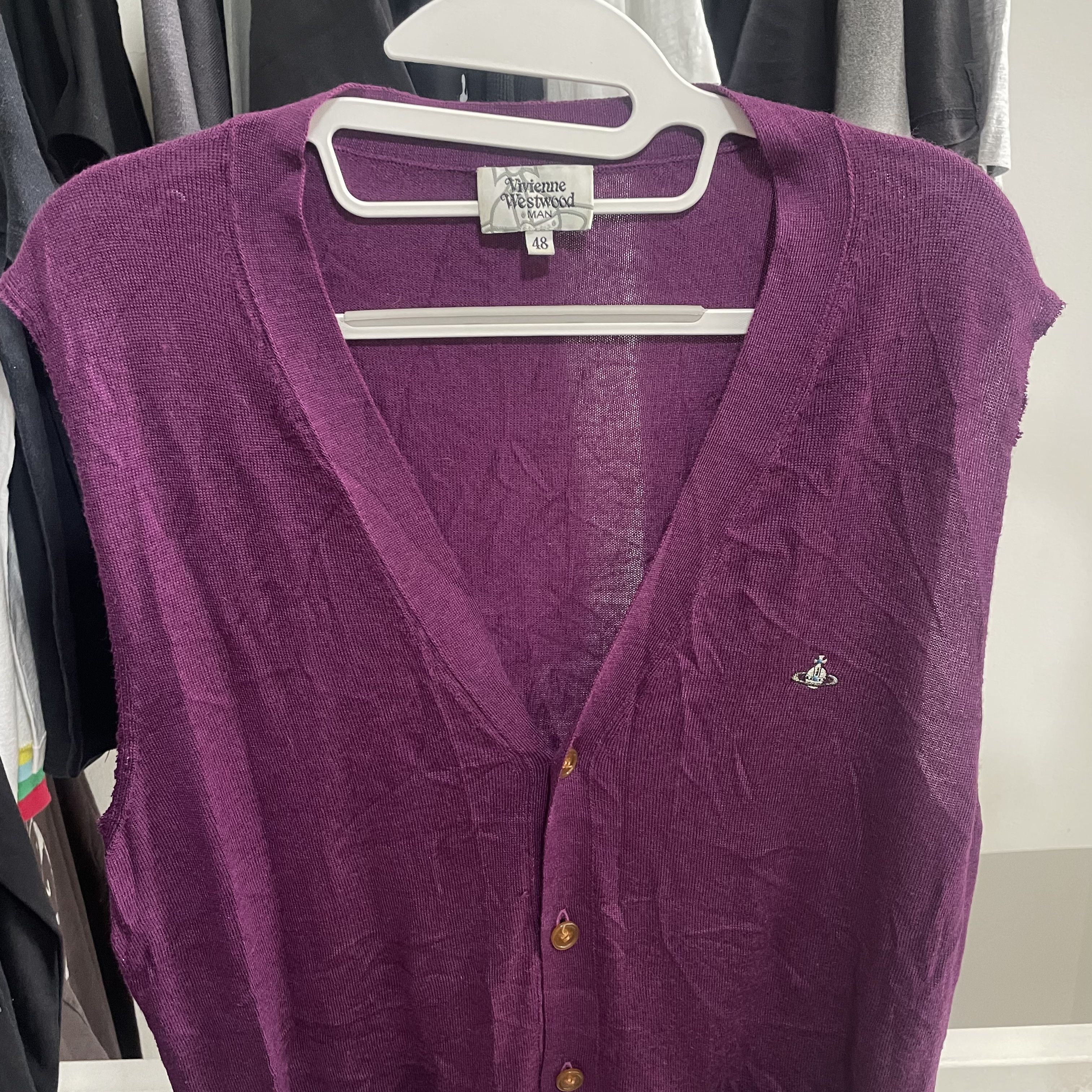 Vivienne Westwood Vivienne Westwood Cardigan Tanktop Size US M / EU 48-50 / 2 - 2 Thumbnail