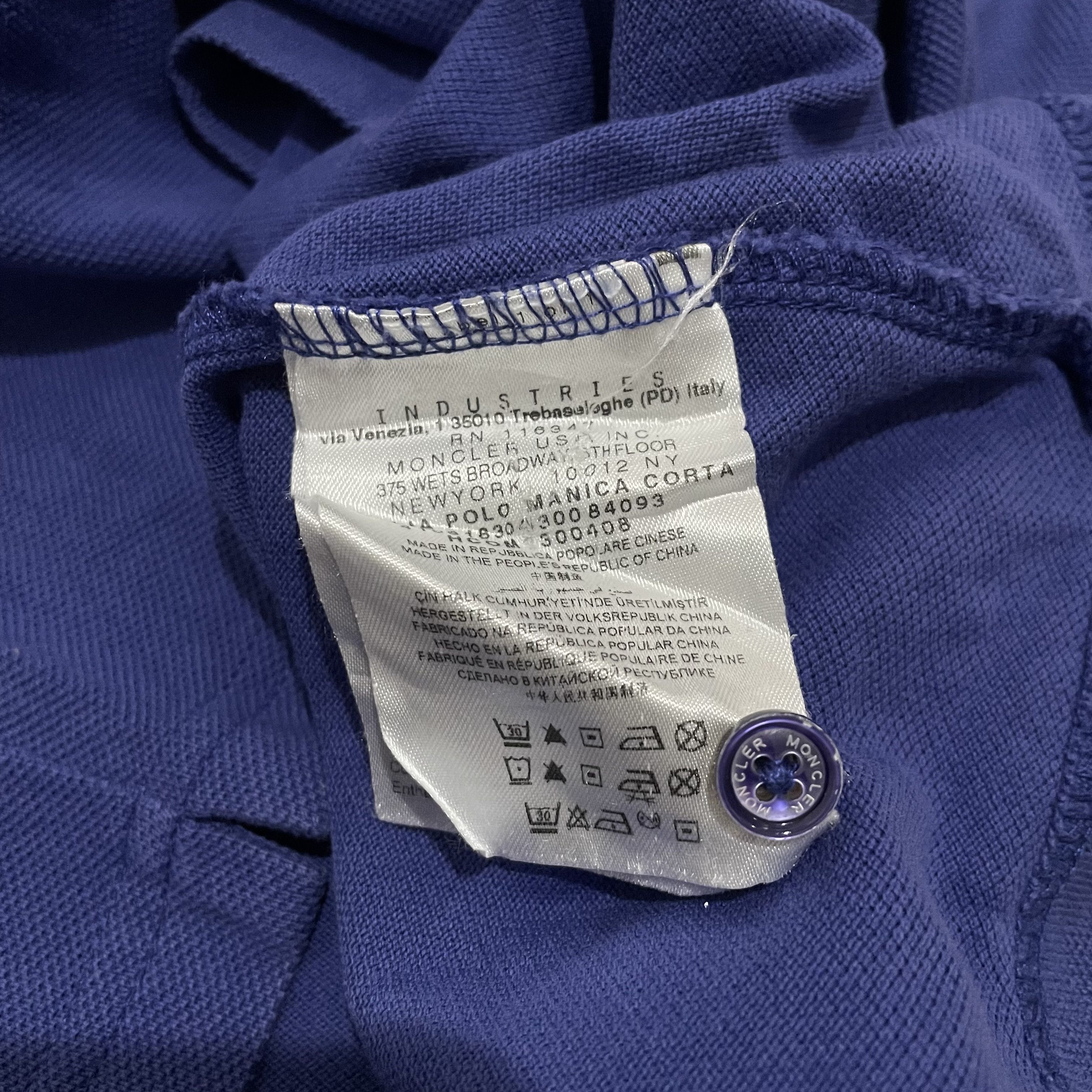 Moncler Moncler Poloshirts Size US S / EU 44-46 / 1 - 4 Thumbnail