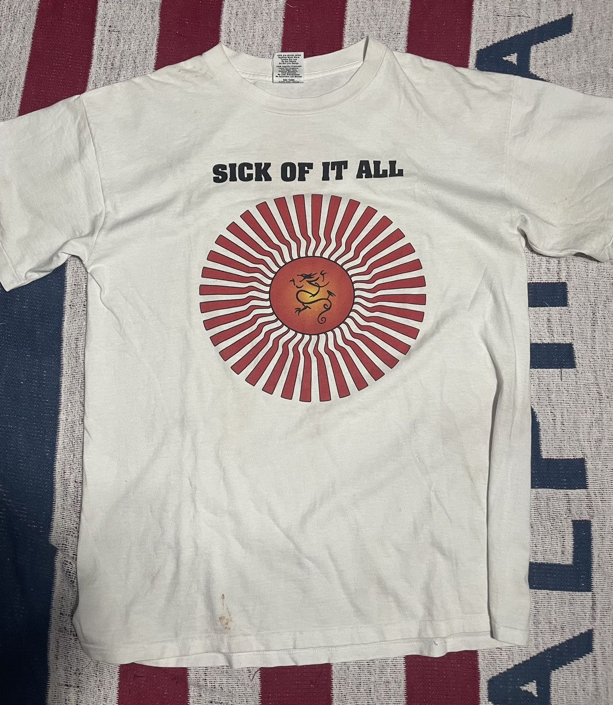 Vintage Sick of it all Size US L / EU 52-54 / 3 - 2 Thumbnail