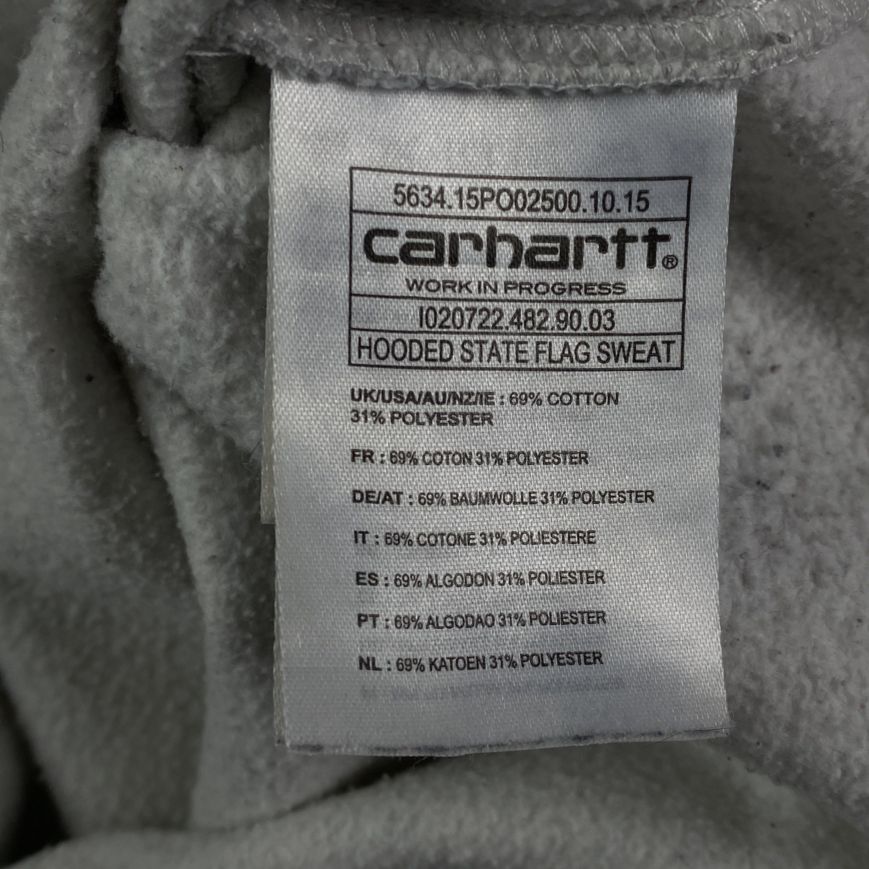 Carhartt Men’s Hoodie Carhartt Big Logo Back Size S Size US S / EU 44-46 / 1 - 10 Thumbnail