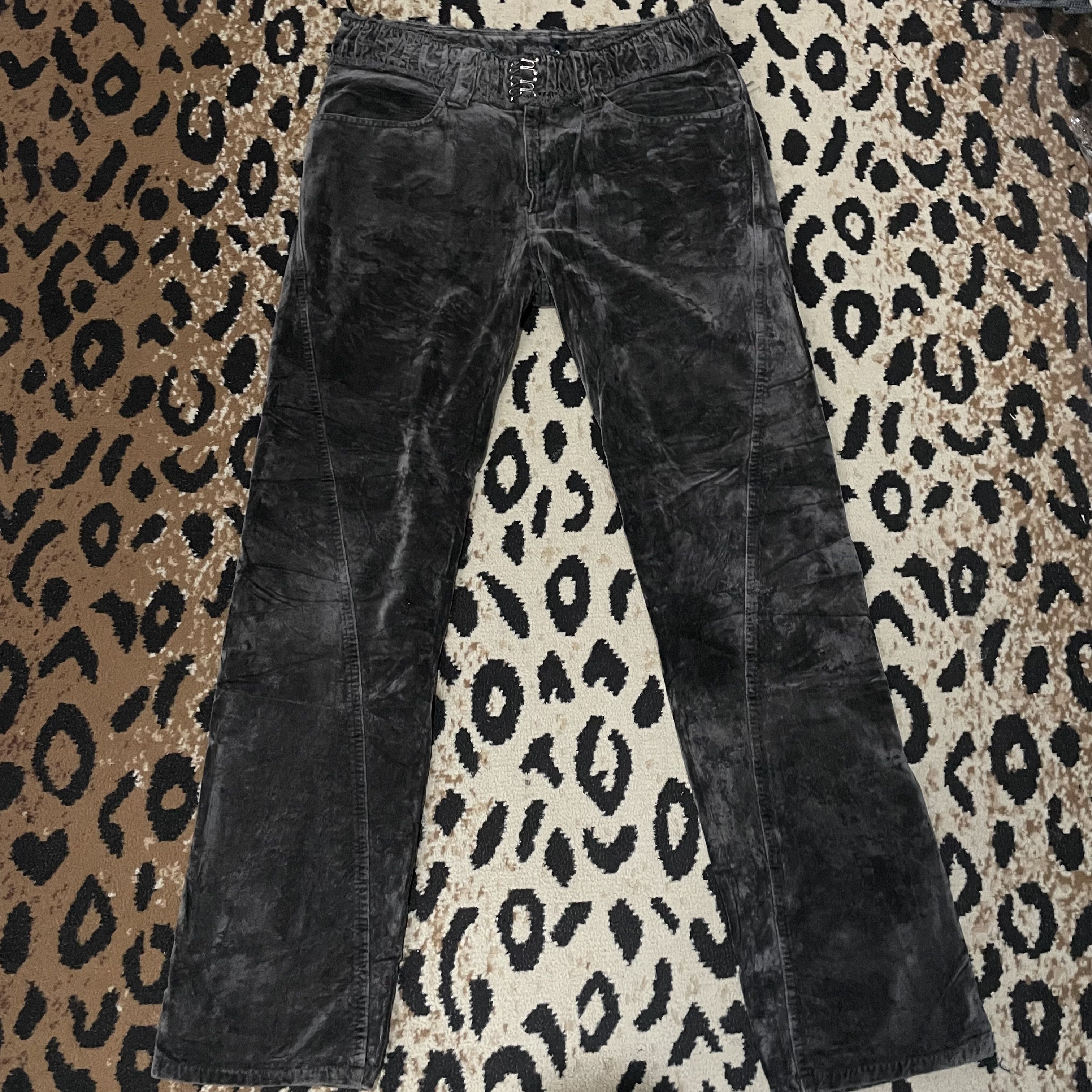CABANE de ZUCCa Zucca Velvet Pants Size US 31 - 1 Thumbnail