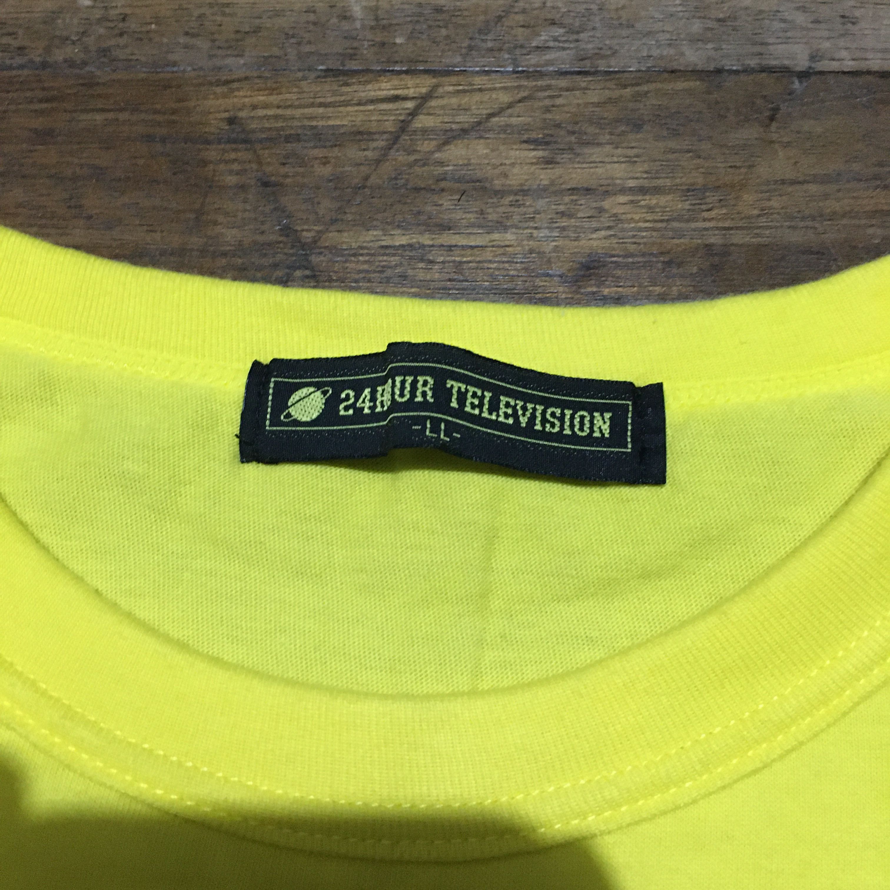 Takashi Murakami × Vintage Vintage 24hour Television x Takashi Murakami Shirt Size US L / EU 52-54 / 3 - 3 Thumbnail