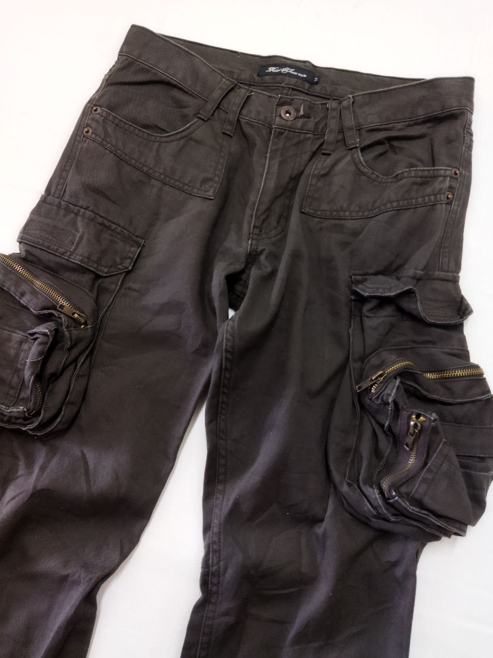 Japanese Brand Japanese Root Three Style Multipocket Tactical Pants Size US 31 - 8 Thumbnail