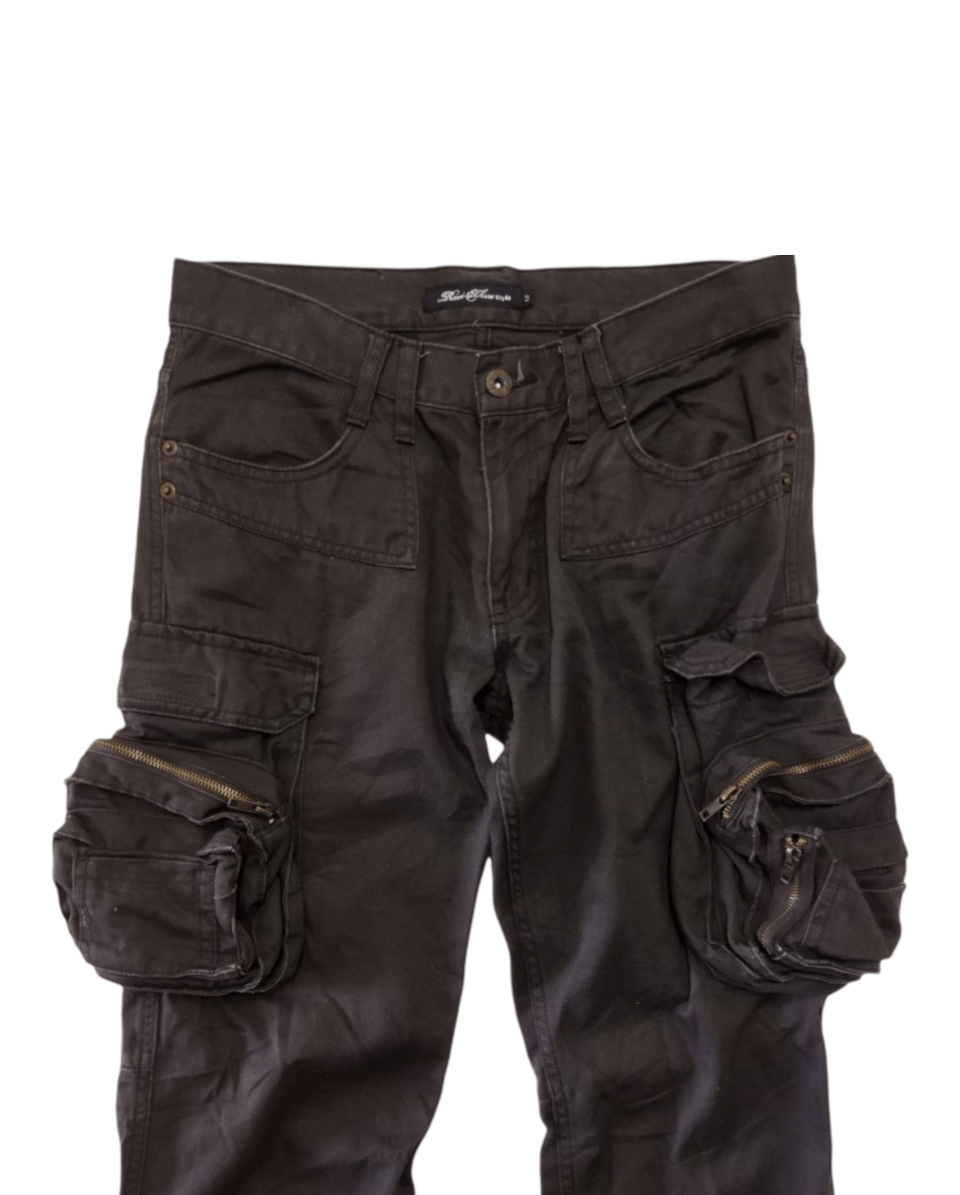 Japanese Brand Japanese Root Three Style Multipocket Tactical Pants Size US 31 - 6 Thumbnail