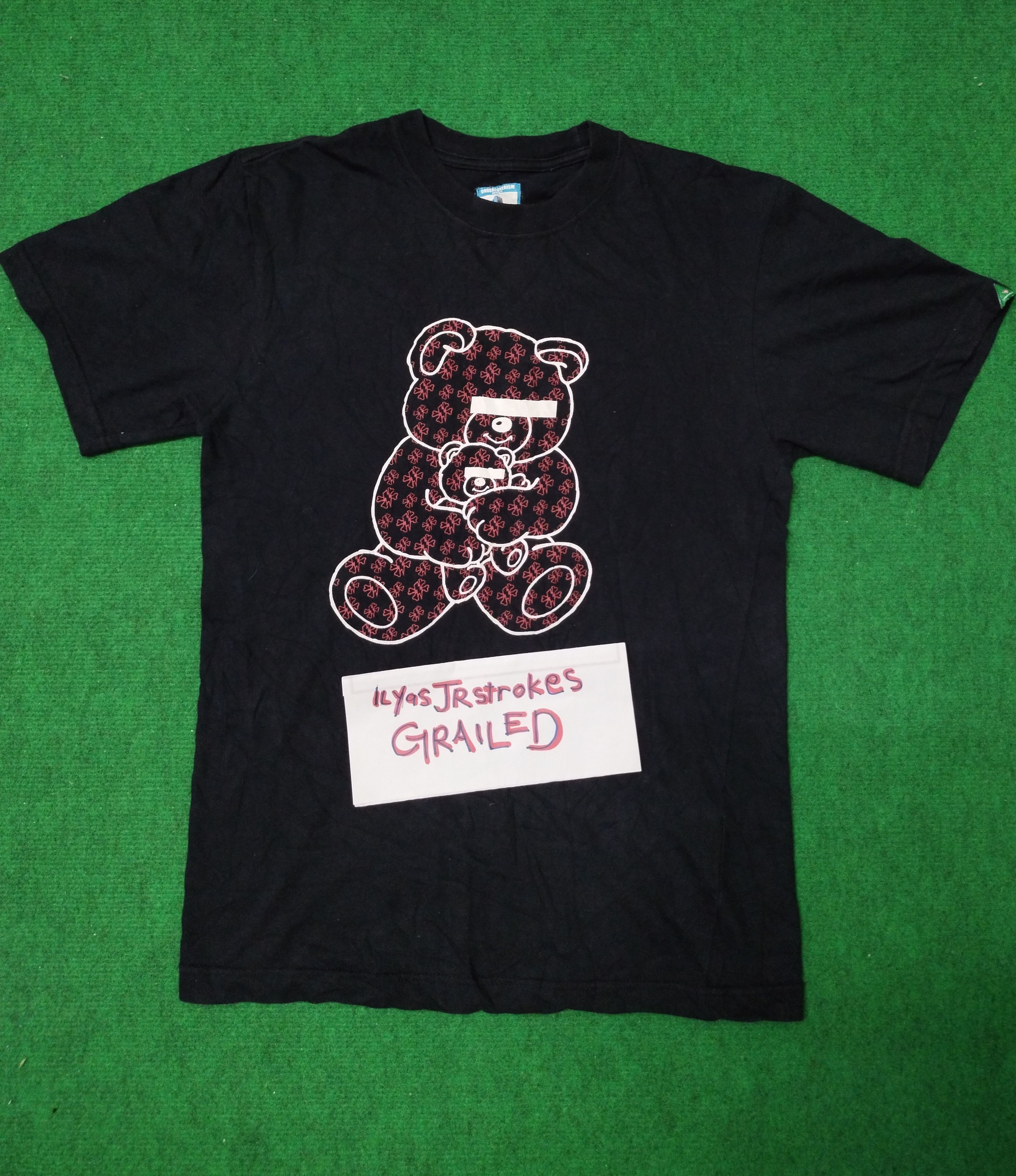 Jun Takahashi × Undercover Vintage Undercover Jun Takahashi Bear Big Logo Shirt Tee Size US M / EU 48-50 / 2 - 12 Thumbnail