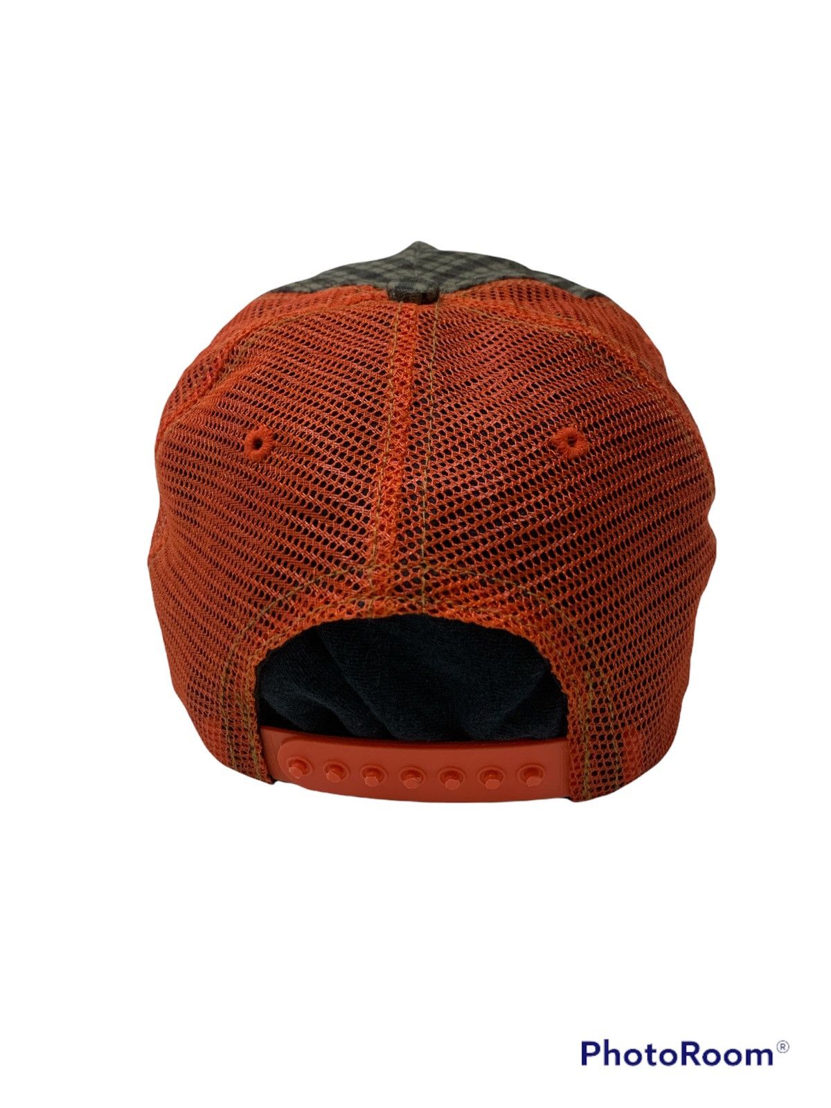 Vintage × Von Dutch VTG VON DUTCH FLANNEL ORANGE TRUCKER MADE IN USA Size ONE SIZE - 4 Thumbnail
