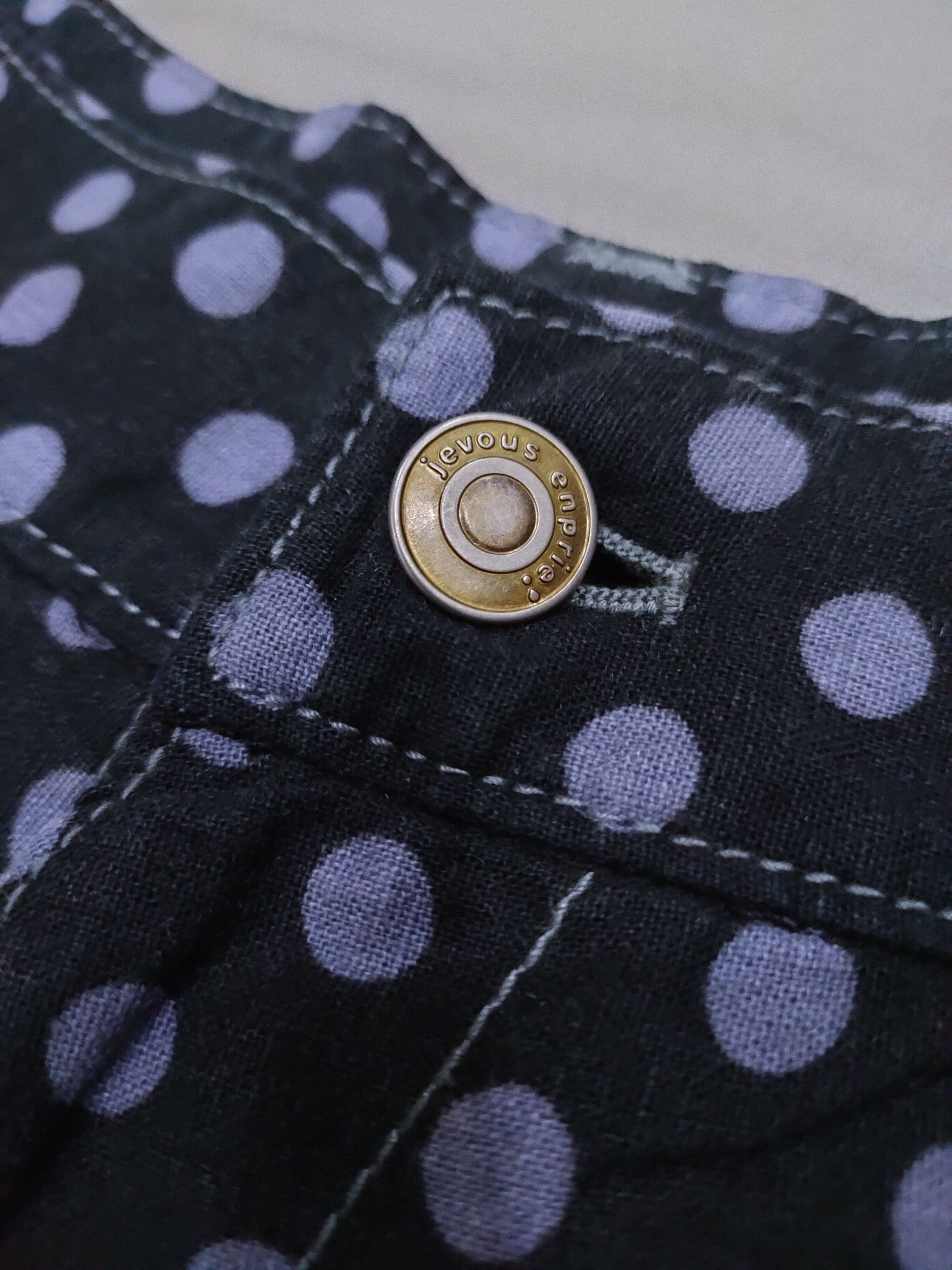 Issey Miyake × Japanese Brand × mercibeaucoup MERCIBEAUCOUP JEVOUS ENPRIE POLKADOTS BACKWARDS PANTS Size US 30 / EU 46 - 11 Thumbnail