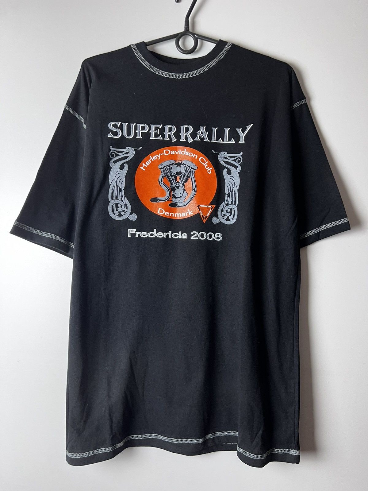 Harley Davidson × Vintage Harley Davidson vintage t-shirt size Xxxl Size US XXL / EU 58 / 5 - 1 Thumbnail
