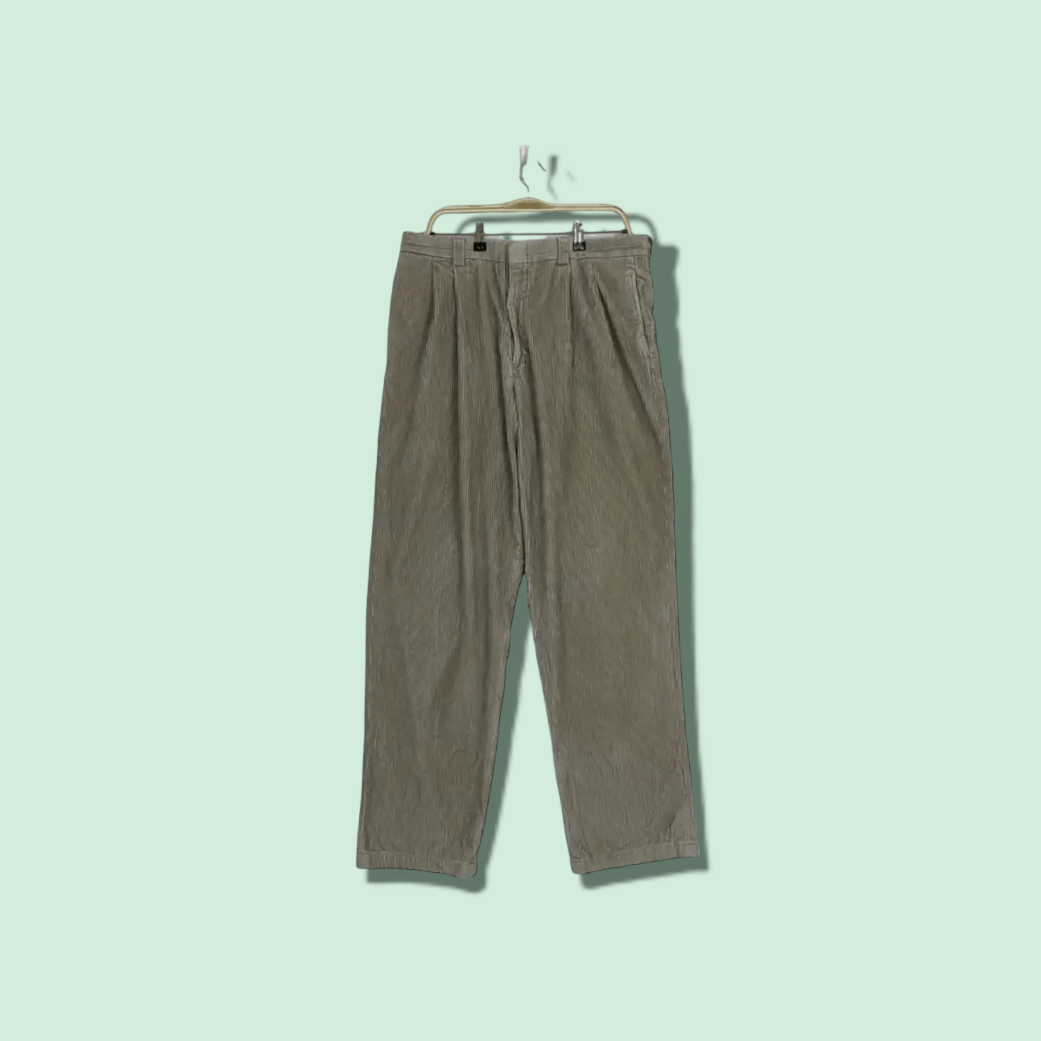 L.L. Bean Vintage L.L BEAN Smart Casual Corduroy Pant Cowboy Style Size US 37 - 1 Thumbnail