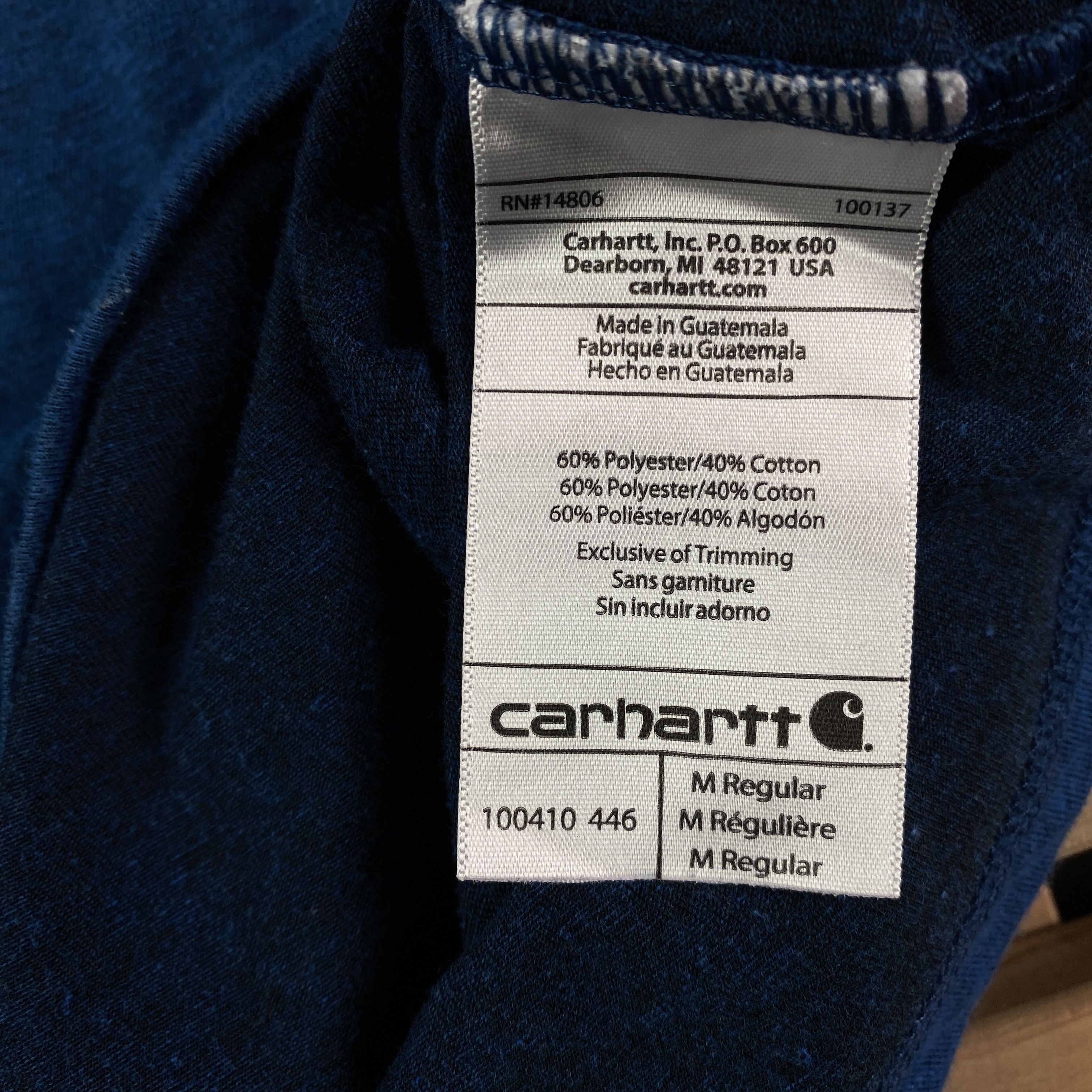Carhartt Mens T-Shirt Carhartt Relaxed Fit Size M Size US M / EU 48-50 / 2 - 6 Thumbnail