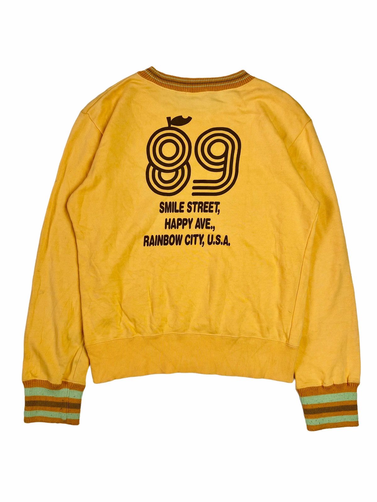 Angel Blue 1990s Angel Blue - Pop N Cute Apple Sweatshirt Size US M / EU 48-50 / 2 - 2 Thumbnail