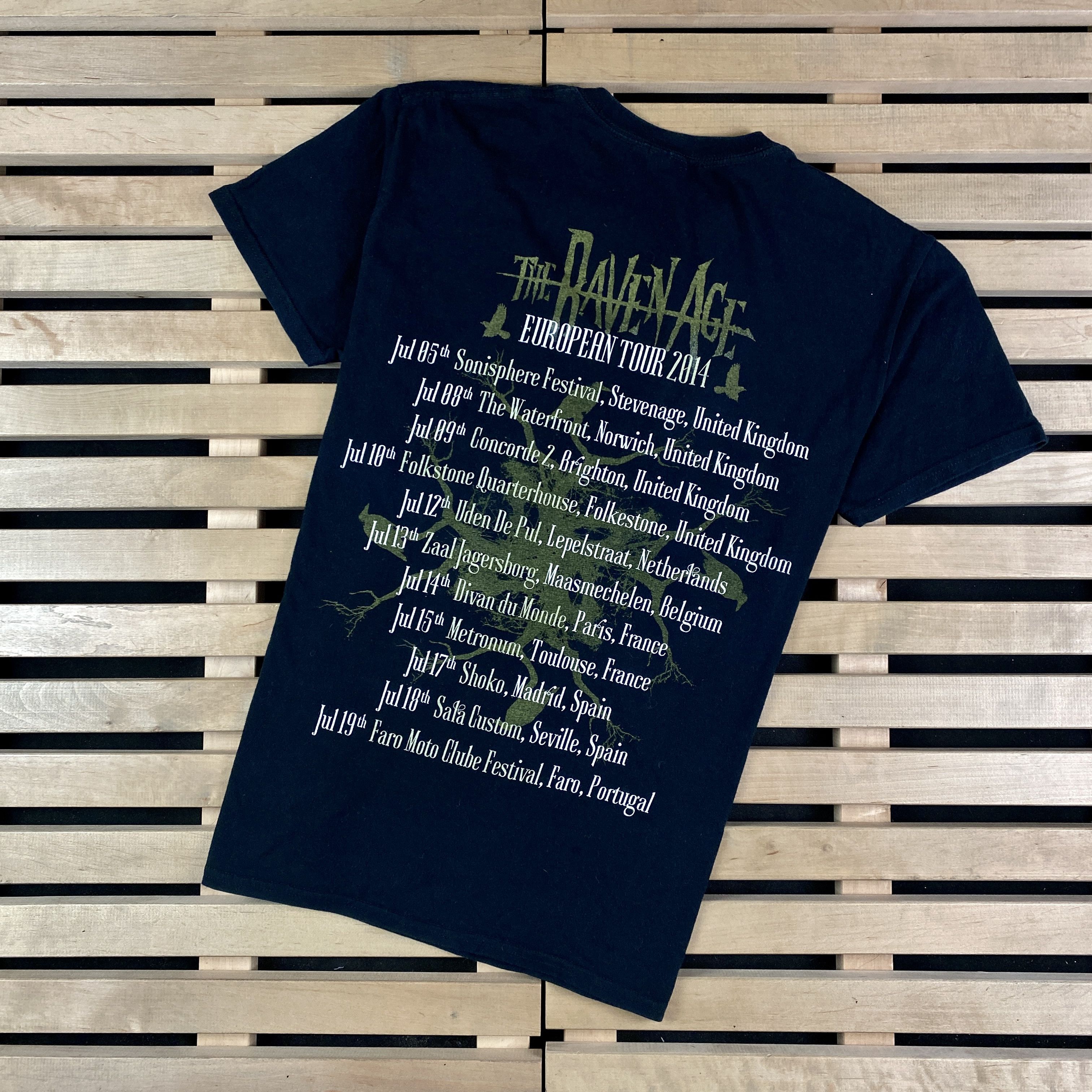 Band Tees × Vintage Mens T-Shirt The Raven Age Vintage Size M Size US M / EU 48-50 / 2 - 4 Thumbnail