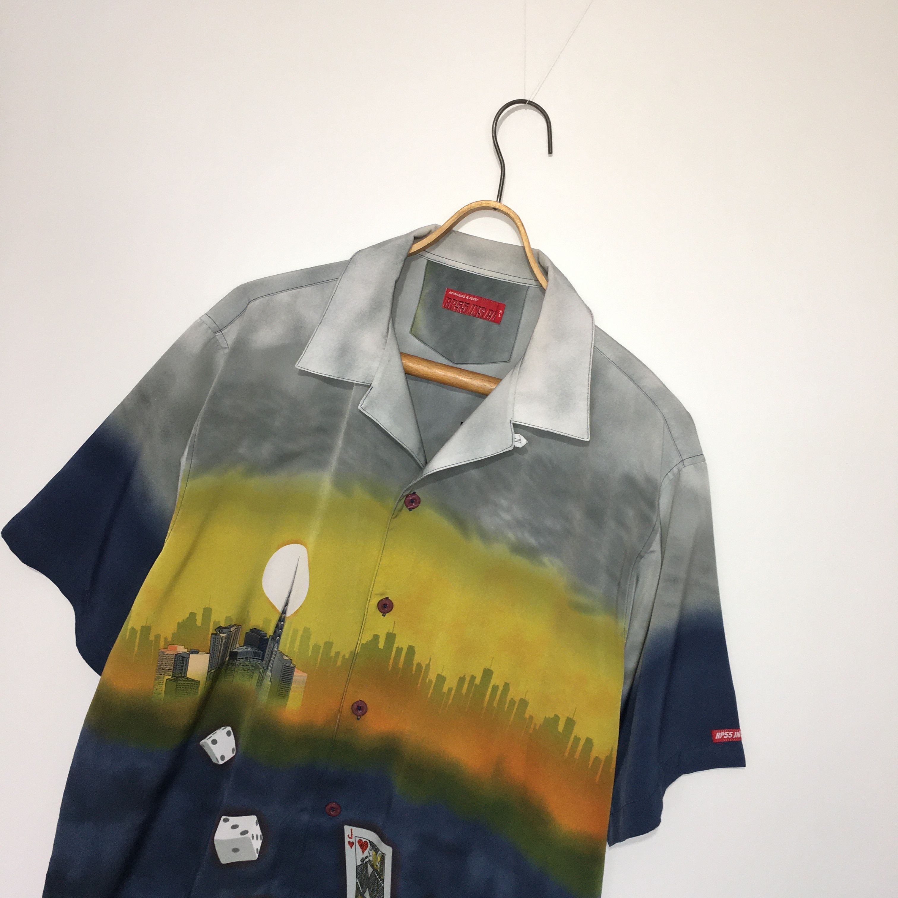 Vintage Vintage The Hustler Gangsters All Over Print SS Shirt Size US XL / EU 56 / 4 - 3 Thumbnail
