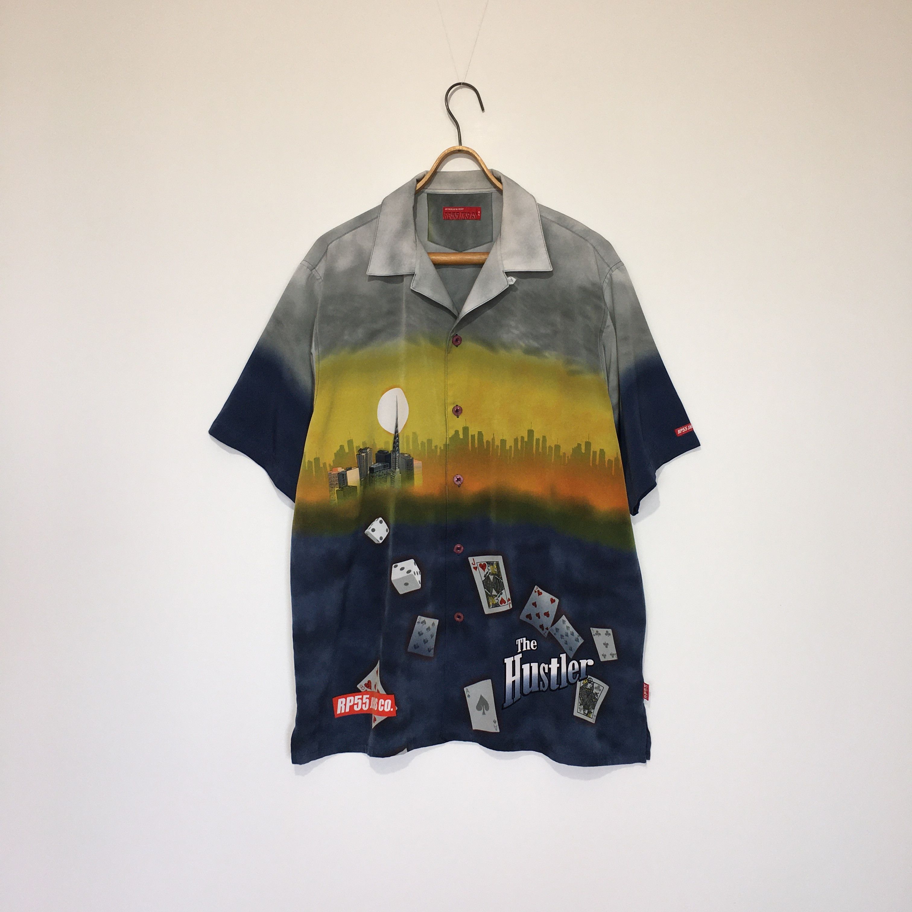 Vintage Vintage The Hustler Gangsters All Over Print SS Shirt Size US XL / EU 56 / 4 - 2 Thumbnail