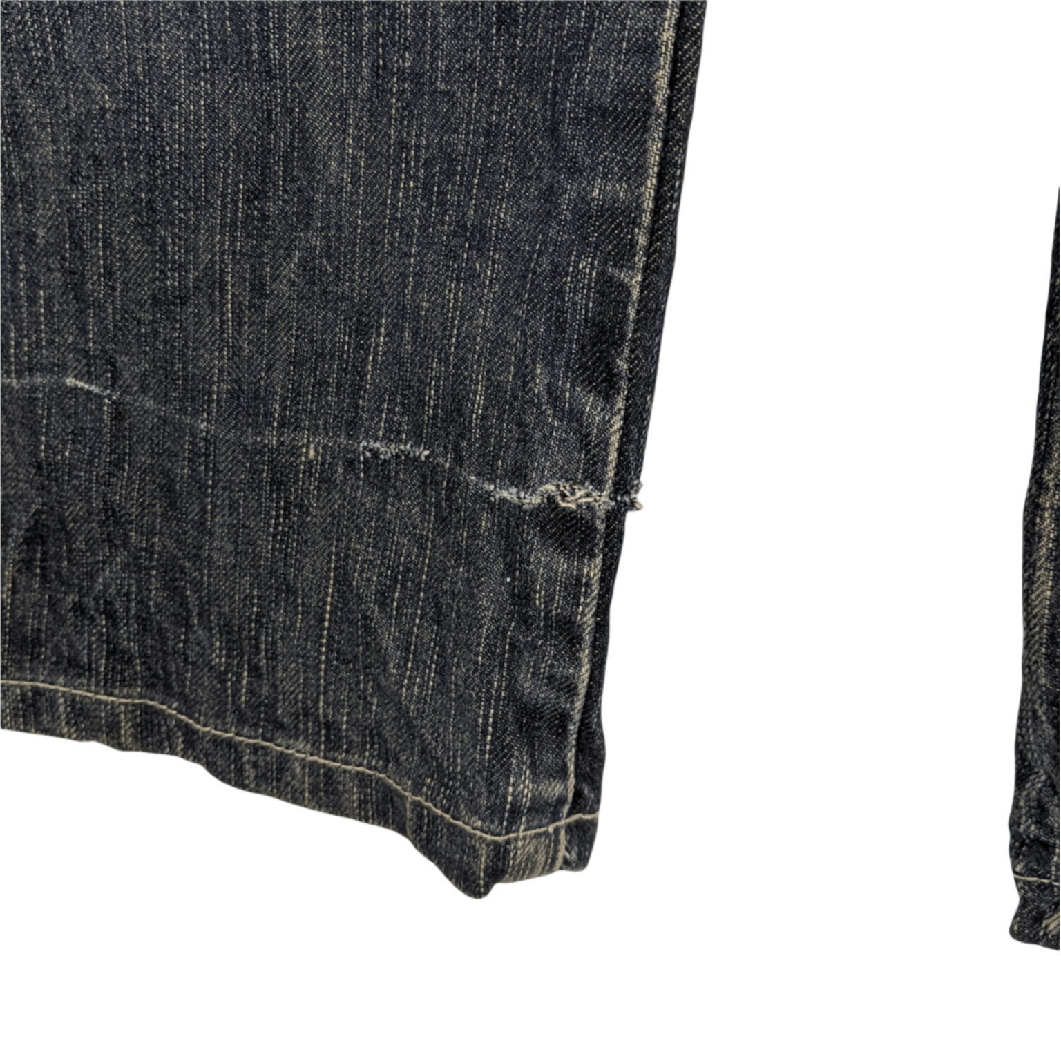 Edwin 90's EDWIN 503 Japan Denim Distressed Jeans Pant Acid Wash Size US 35 - 12 Thumbnail