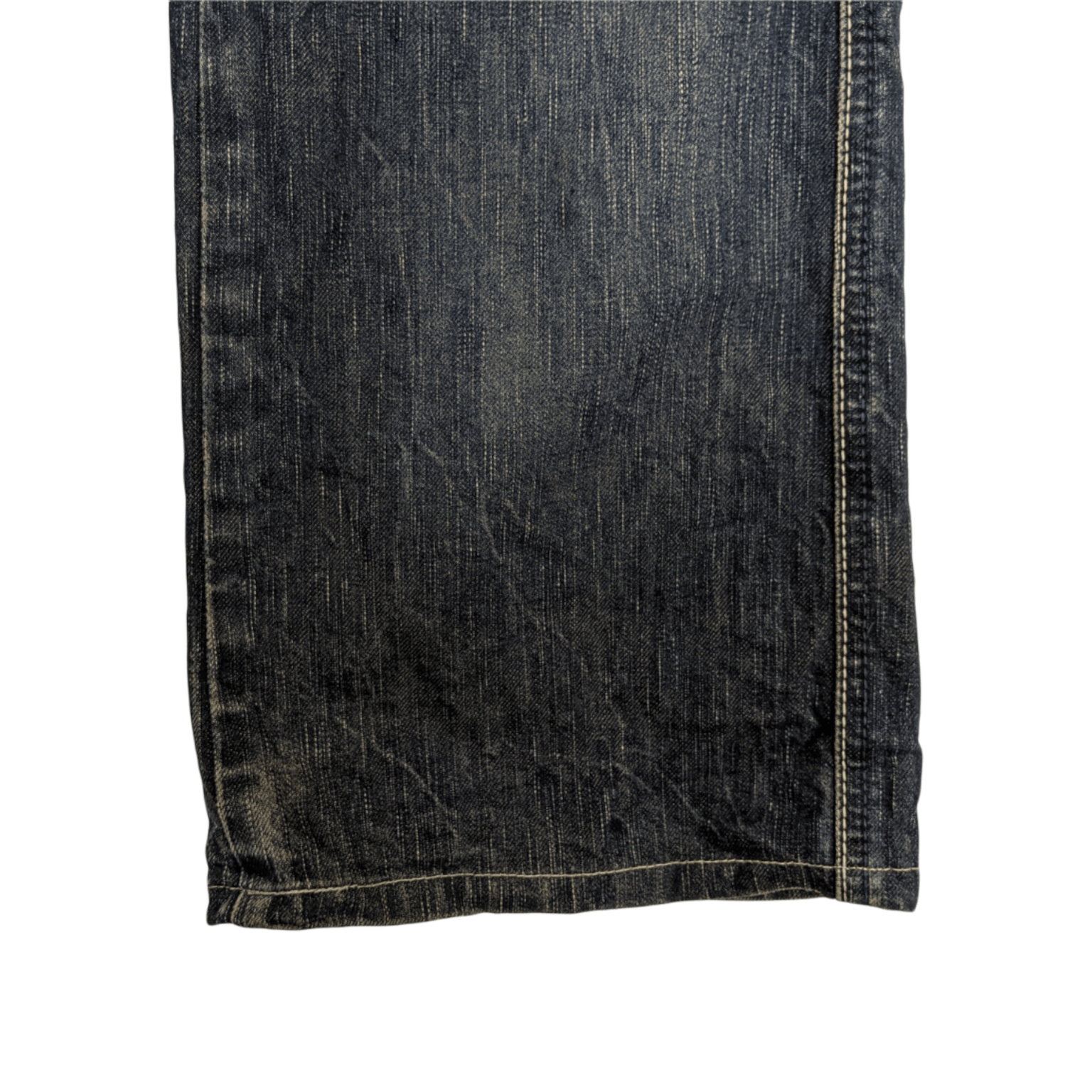 Edwin 90's EDWIN 503 Japan Denim Distressed Jeans Pant Acid Wash Size US 35 - 9 Thumbnail