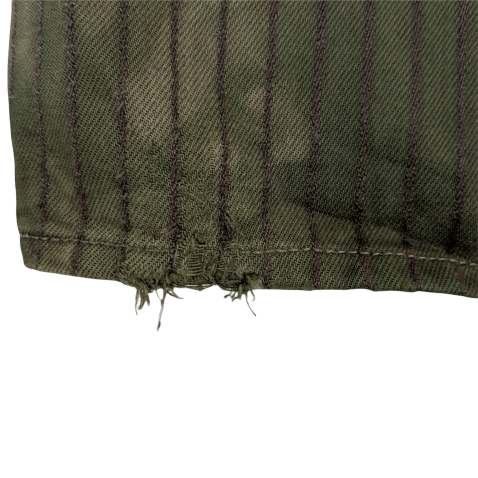 Japanese Brand UNITED ARROWS Japan Distressed Jeans Pant Striped Faded Size US 33 - 11 Thumbnail