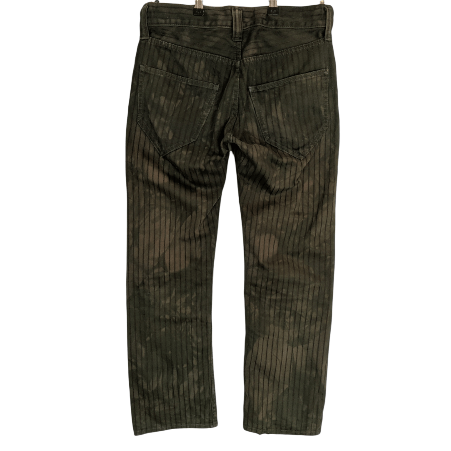 Japanese Brand UNITED ARROWS Japan Distressed Jeans Pant Striped Faded Size US 33 - 6 Thumbnail