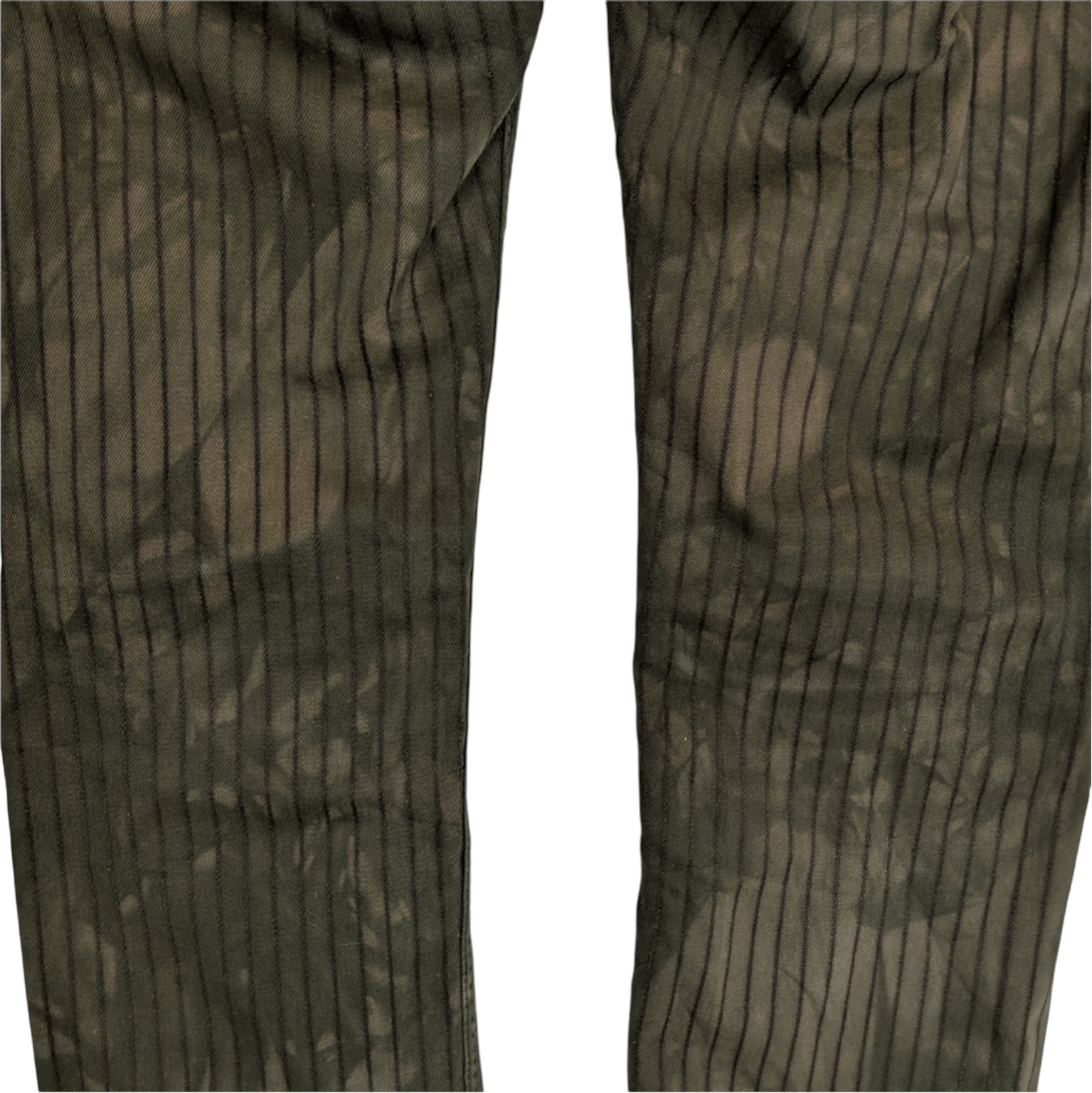 Japanese Brand UNITED ARROWS Japan Distressed Jeans Pant Striped Faded Size US 33 - 7 Thumbnail