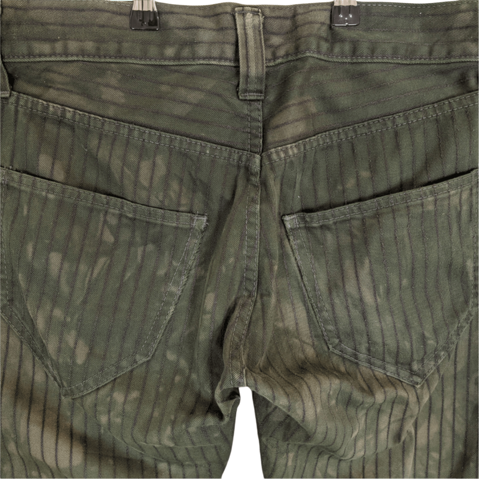 Japanese Brand UNITED ARROWS Japan Distressed Jeans Pant Striped Faded Size US 33 - 8 Thumbnail