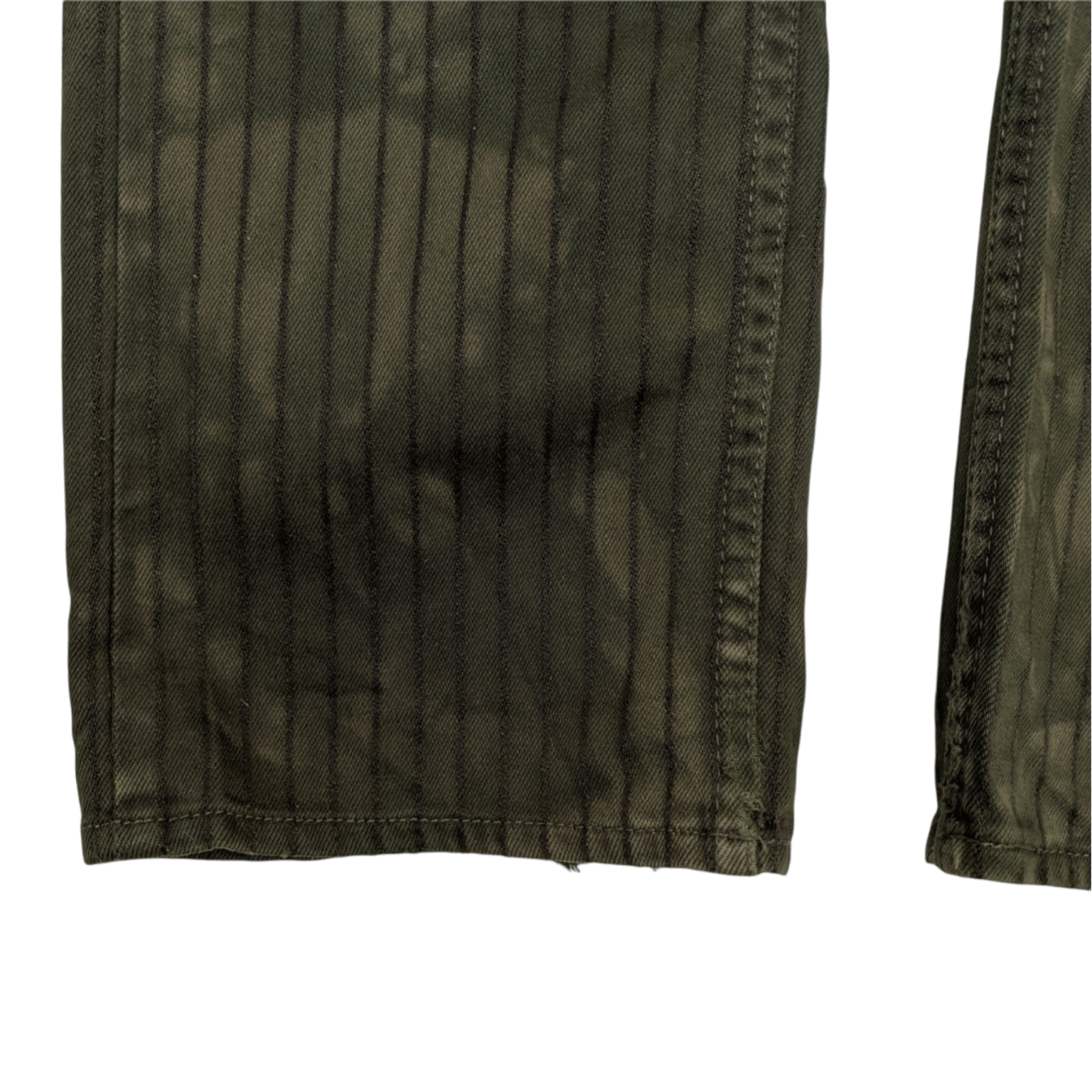 Japanese Brand UNITED ARROWS Japan Distressed Jeans Pant Striped Faded Size US 33 - 9 Thumbnail