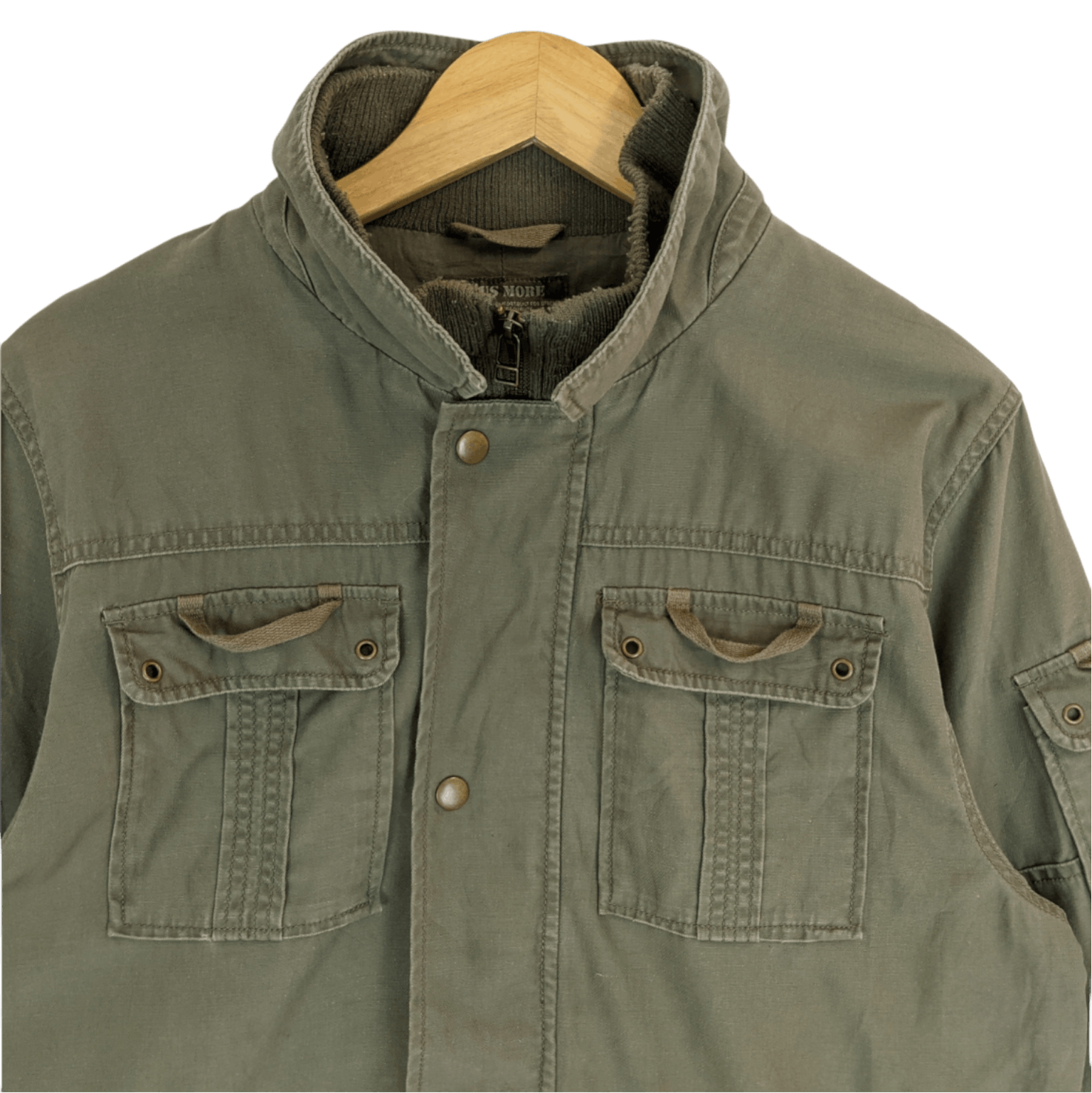 Japanese Brand PLUS MORE Military Army Tactical Parka Jacket Size US M / EU 48-50 / 2 - 4 Thumbnail