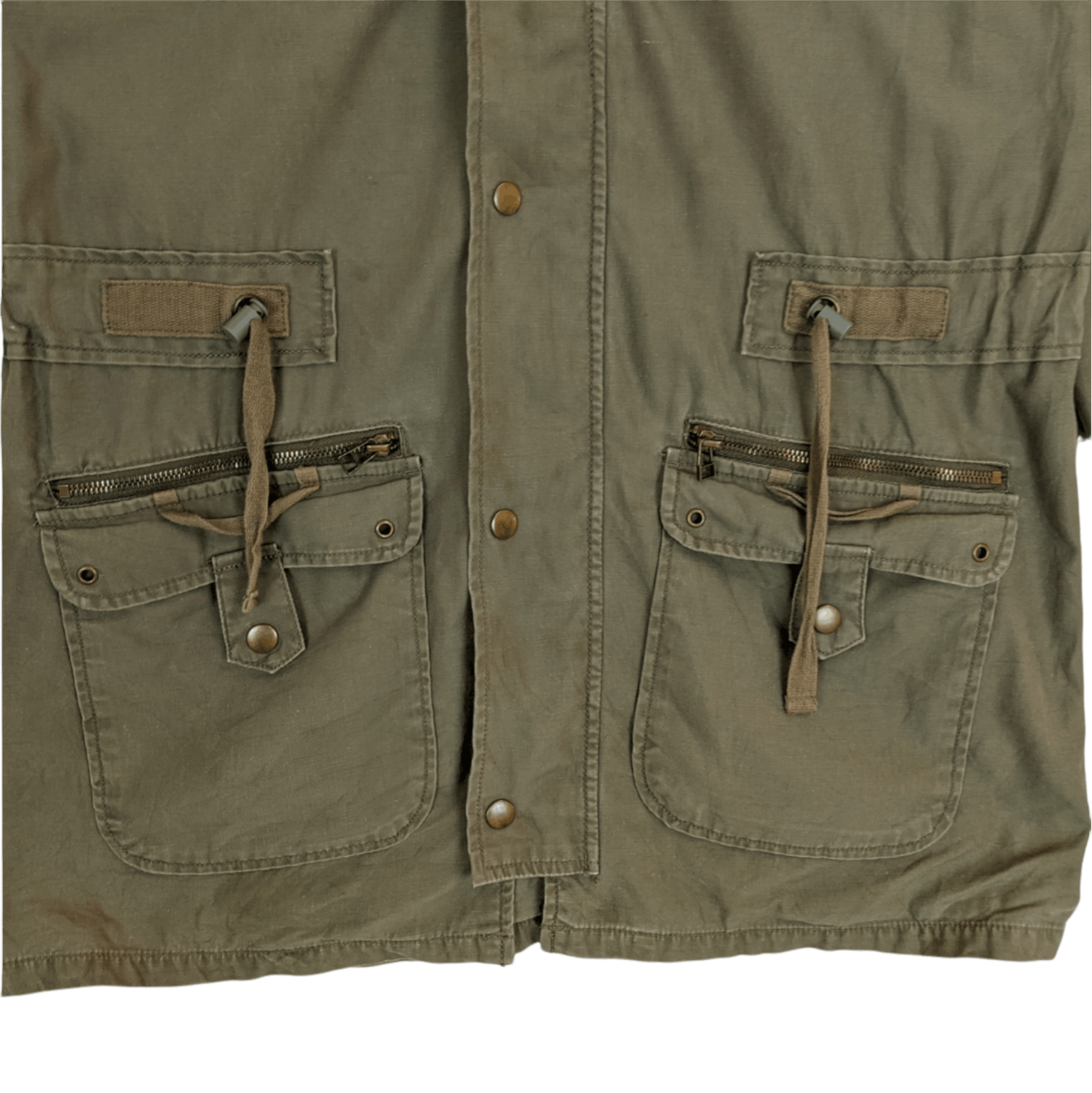Japanese Brand PLUS MORE Military Army Tactical Parka Jacket Size US M / EU 48-50 / 2 - 5 Thumbnail