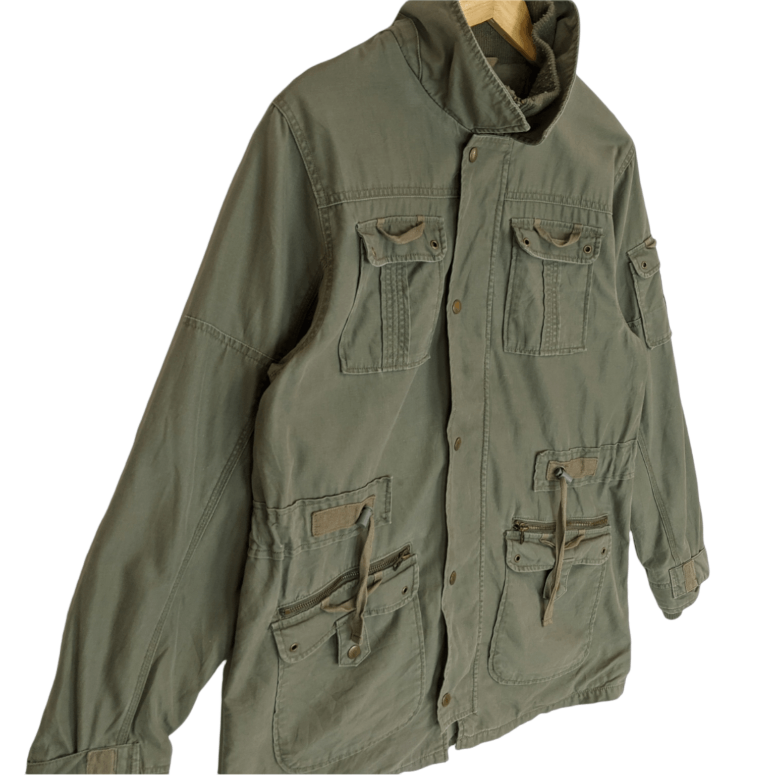 Japanese Brand PLUS MORE Military Army Tactical Parka Jacket Size US M / EU 48-50 / 2 - 3 Thumbnail
