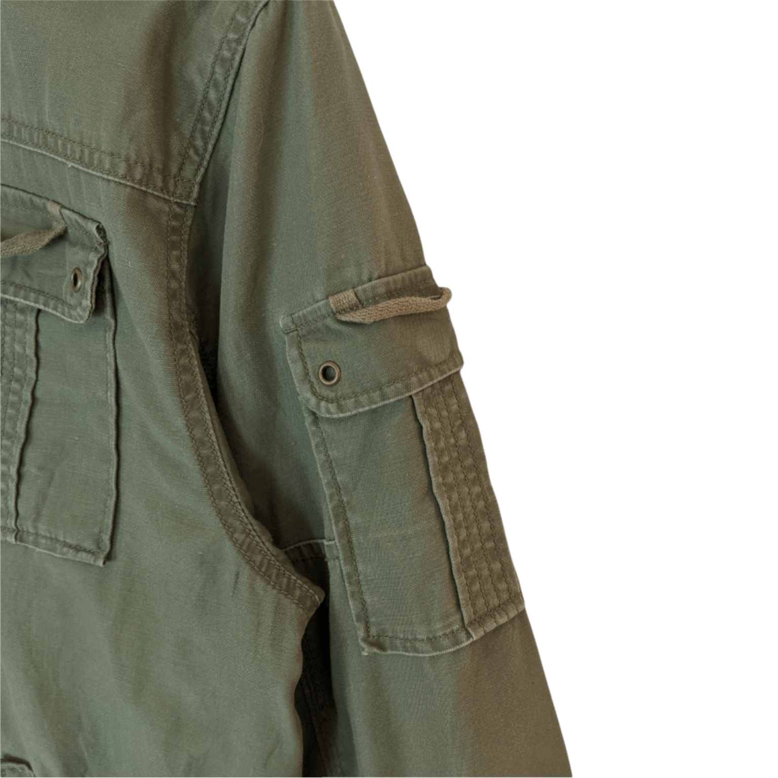 Japanese Brand PLUS MORE Military Army Tactical Parka Jacket Size US M / EU 48-50 / 2 - 6 Thumbnail